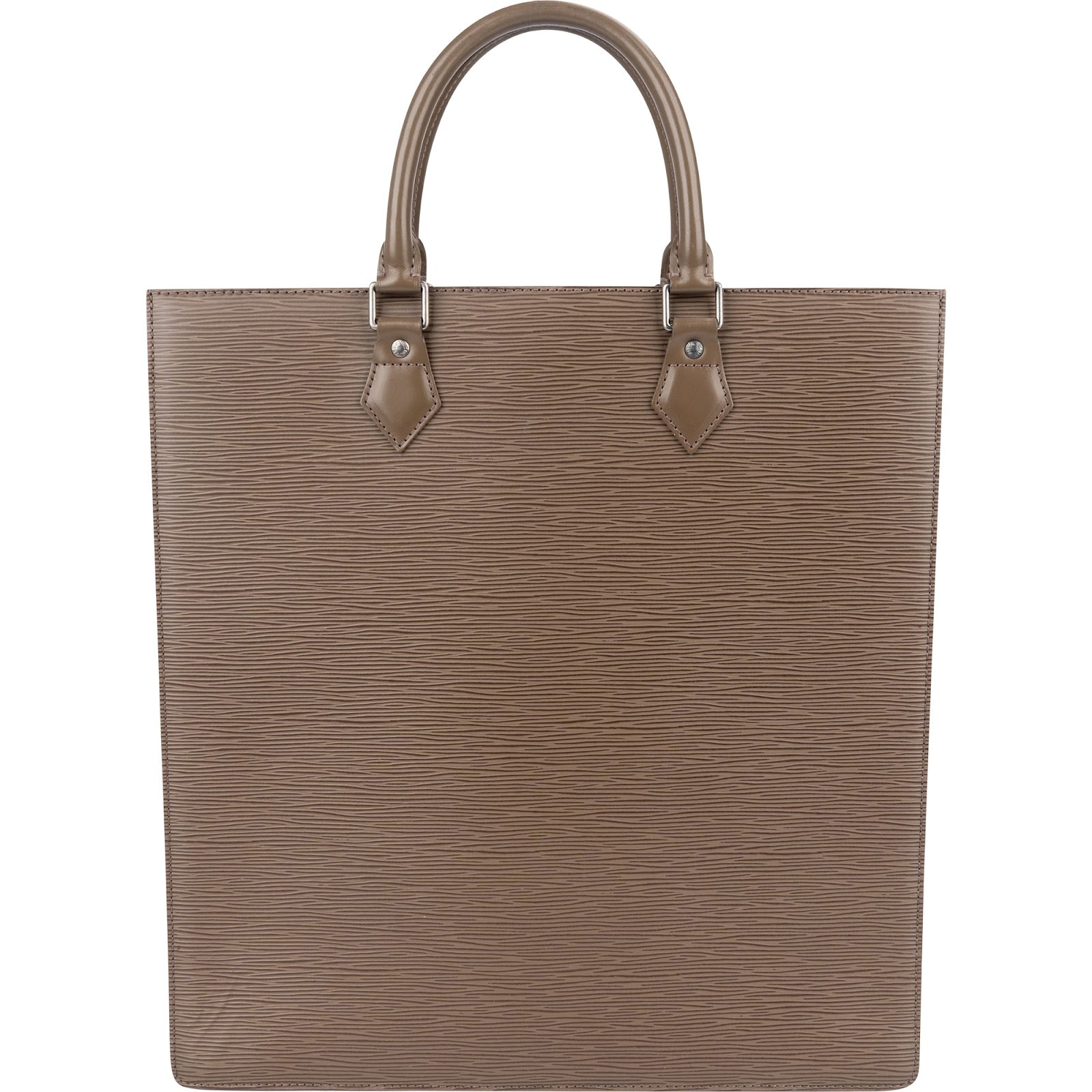 Louis Vuitton Taupe Epi Leather Sac Plat Handbag