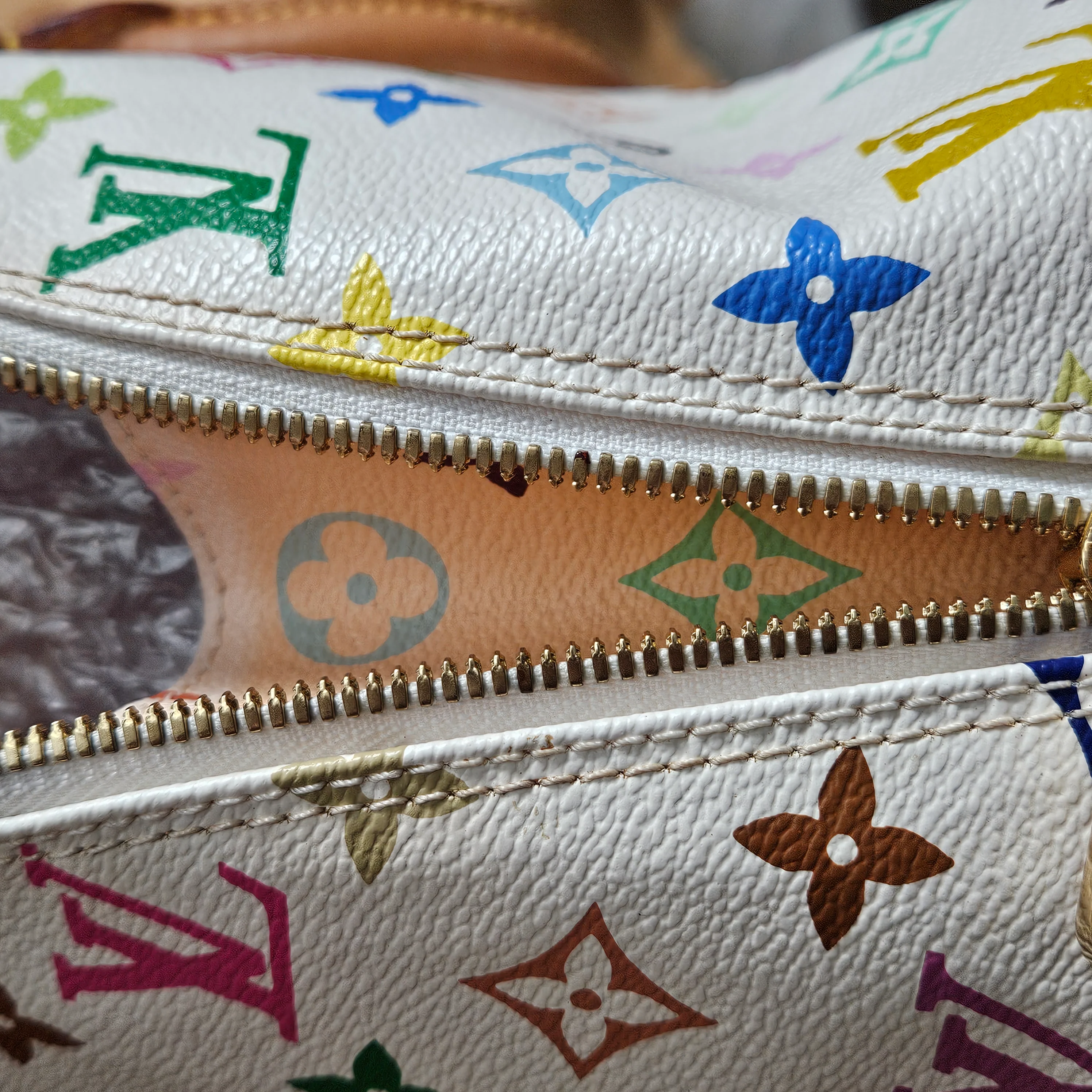 Louis Vuitton Murakami Multicolor Alma PM Handbag