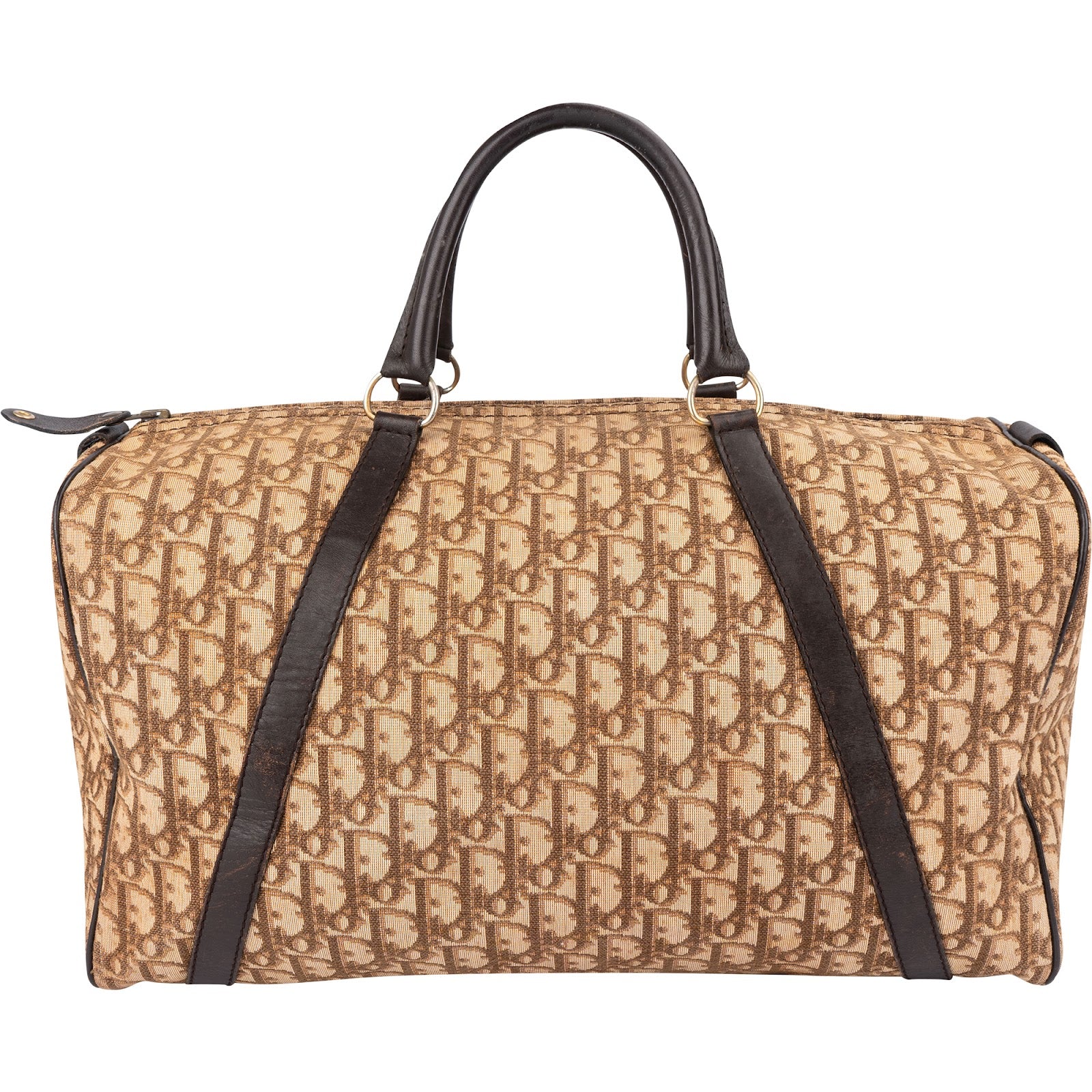 Christian Dior Trotter Monogram Canvas Boston 40 Reisetasche