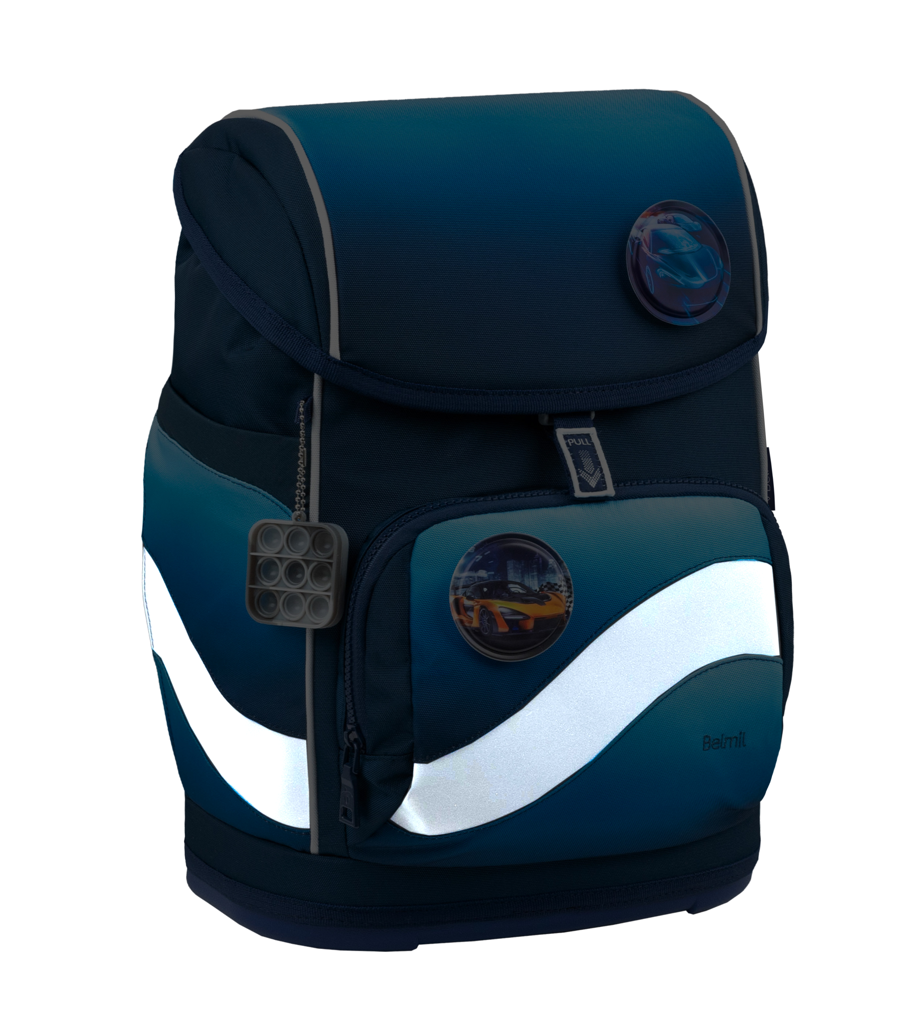 Smarty Plus 5-piece satchel set - Blue Navy