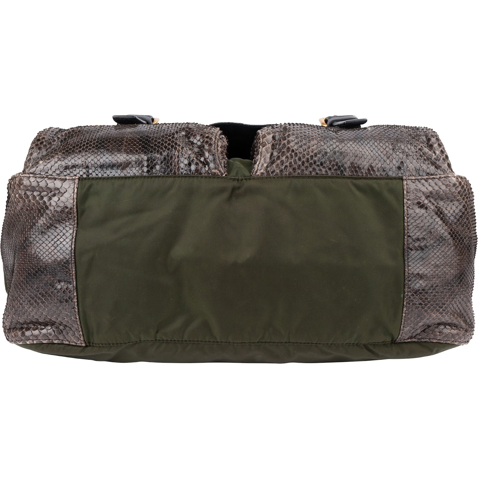 Prada - Python Jeweled Messenger Bag