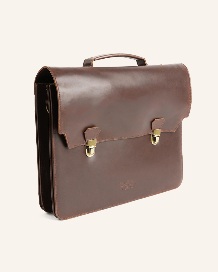 Aktentasche Notes - BROWN/Blue