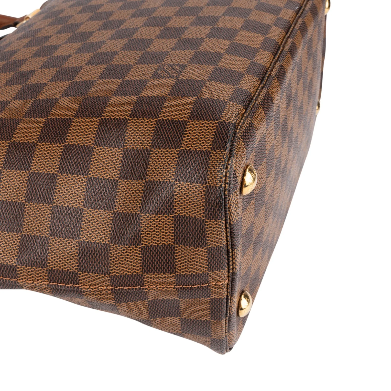 Louis Vuitton Monogram Damier Ebene Belmont MM Handbag