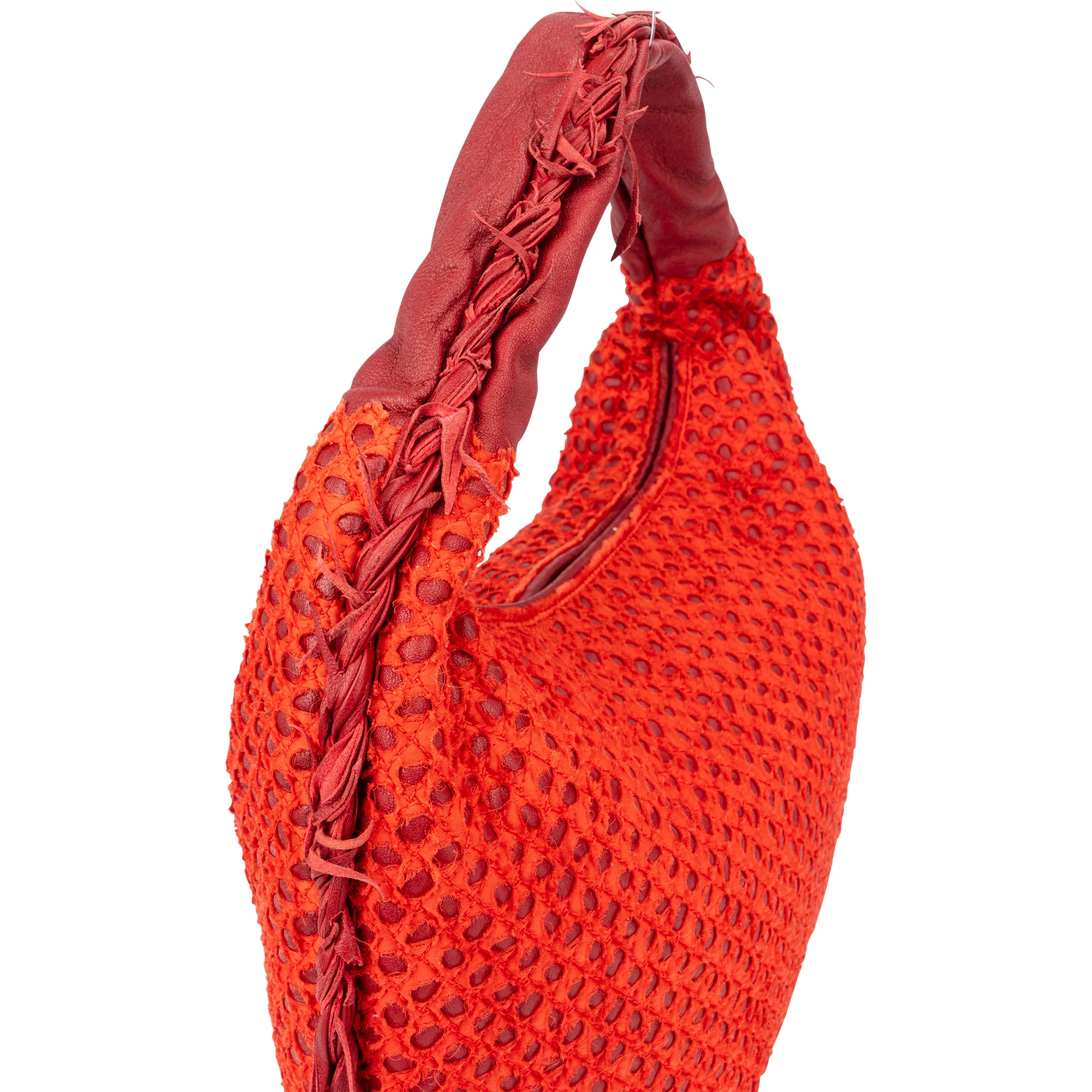 Bottega Veneta Limited Distressed Belly Hobo Bag