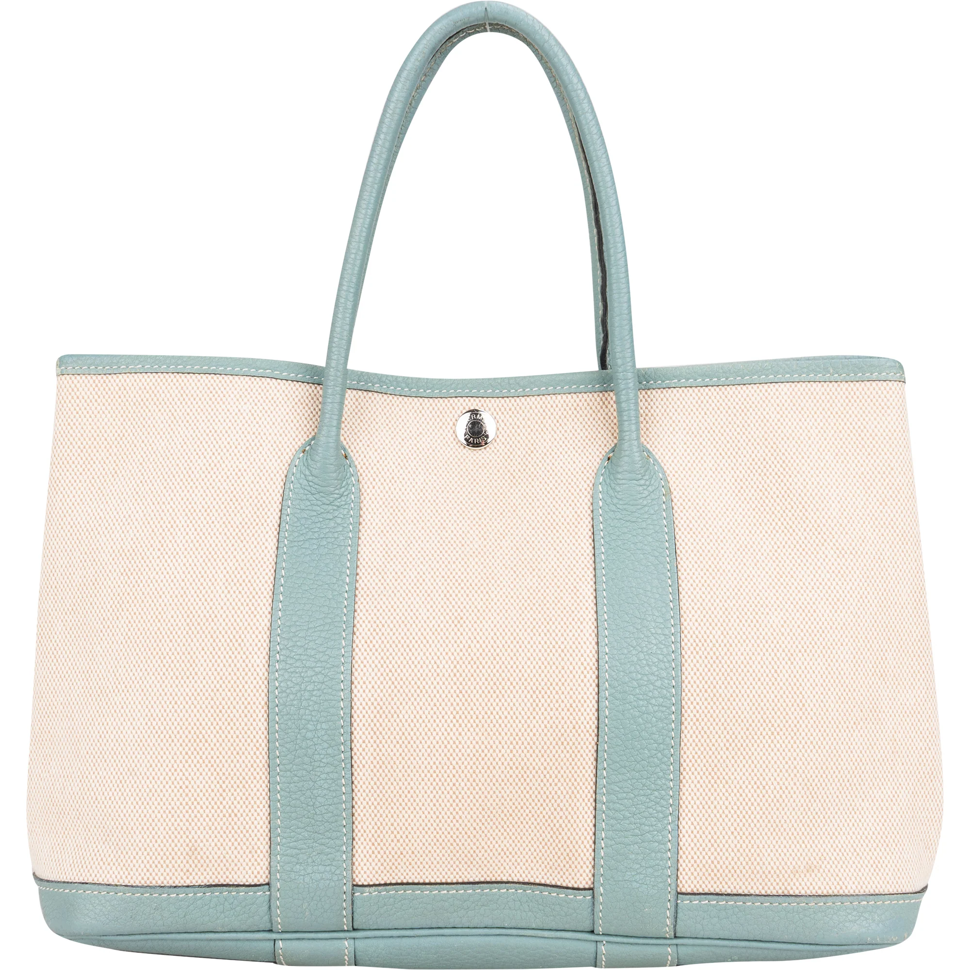 Hermès Classic Cotton Garden Party PM Handbag