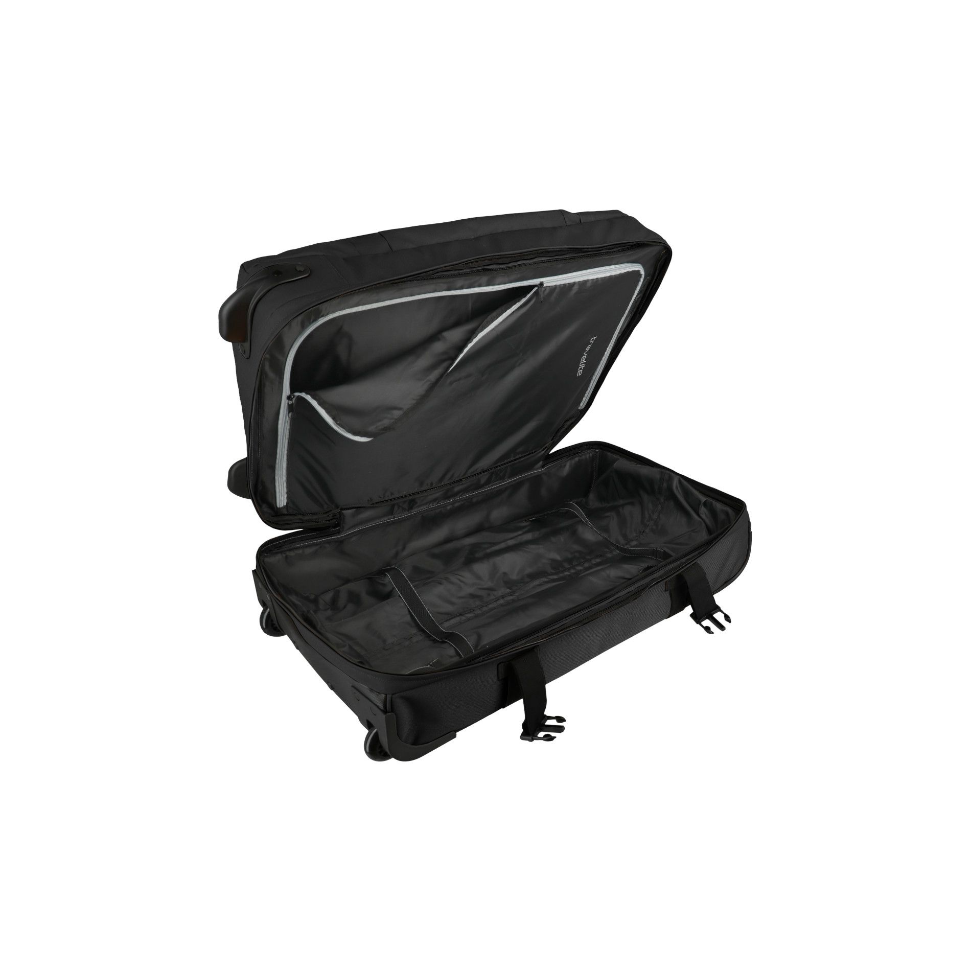 BOLONIA Wheeled Duffle Set L/M/S - Black