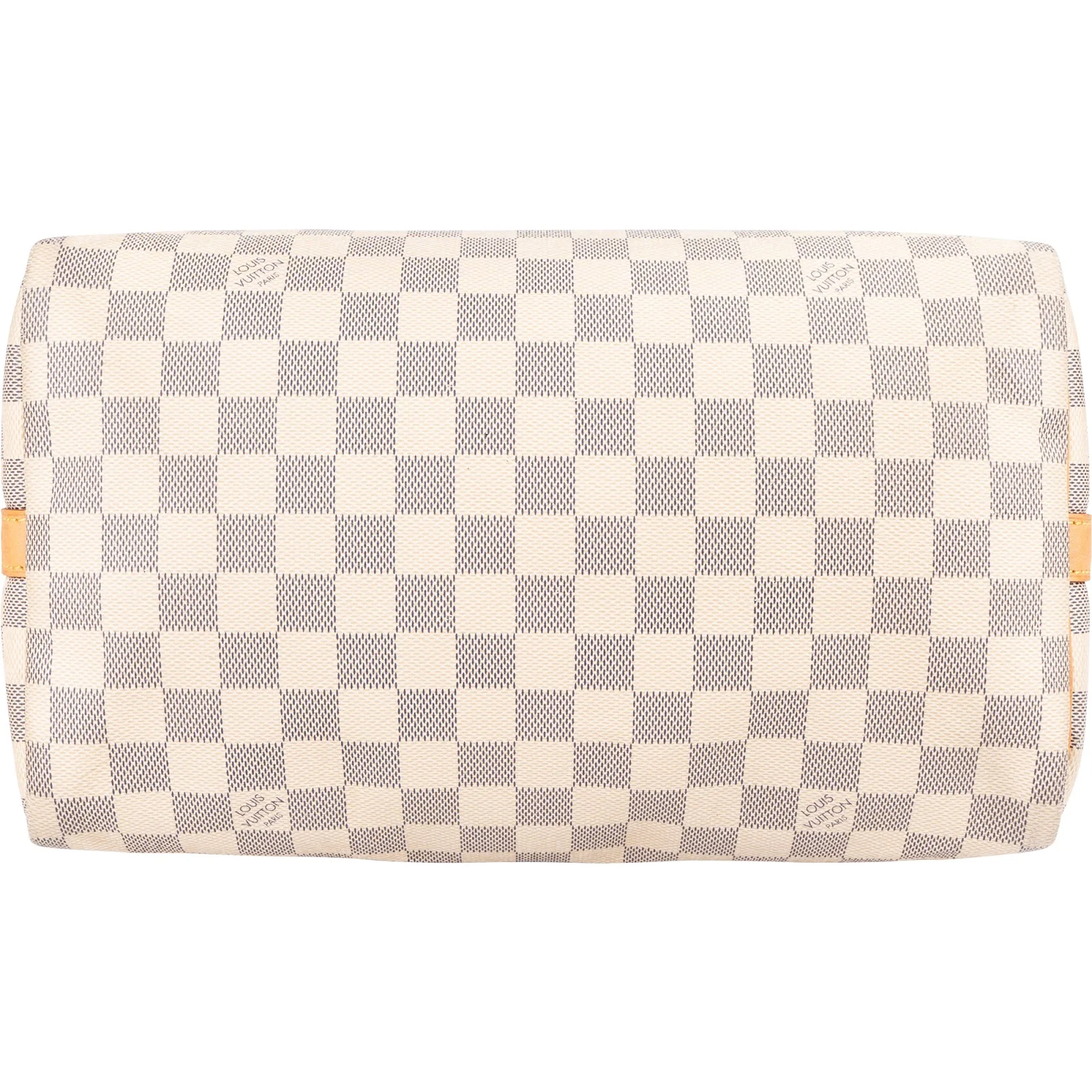 Louis Vuitton Monogram Damier Azur Canvas Speedy 30 Bandoulière Handbag