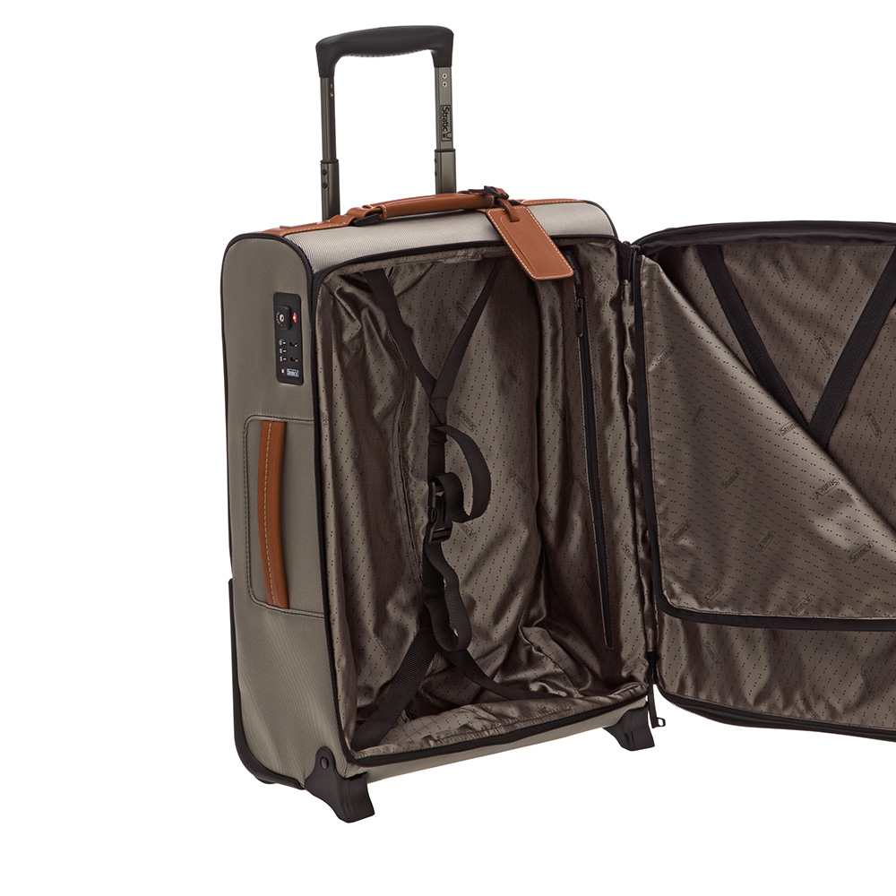 Oryginalna walizka Stratic -S- 2-Roller, soft shell (55cm) - Szampan