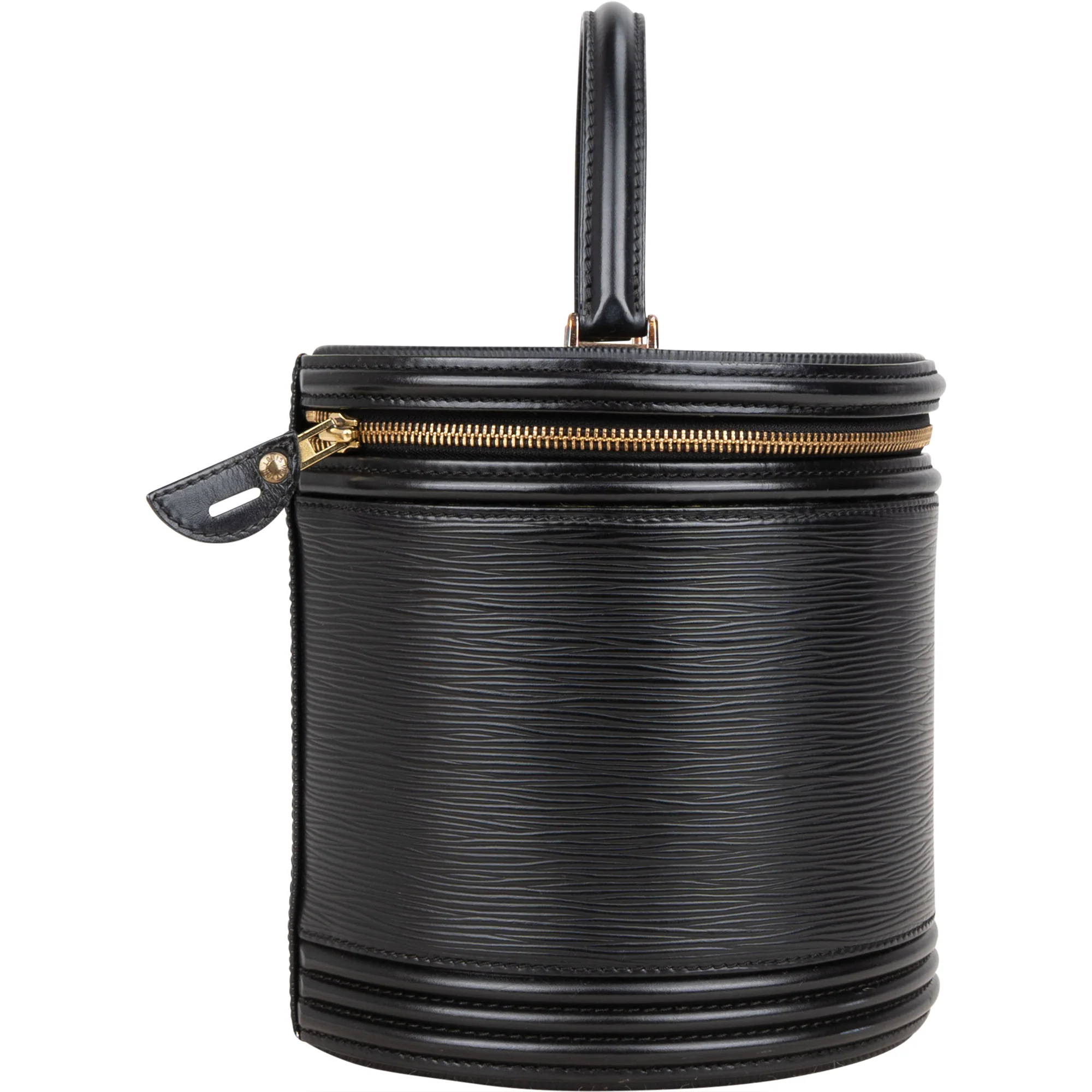 Louis Vuitton Noir Epi Leather Cannes Vanity Handbag