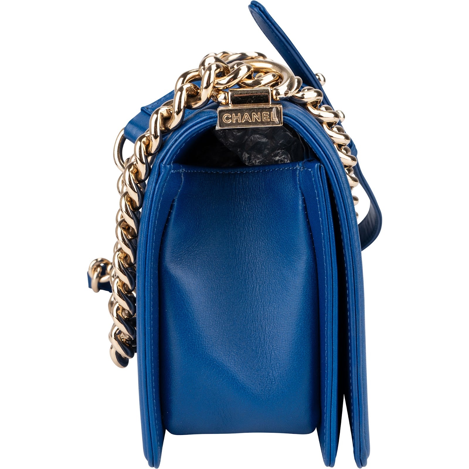 Chanel - Medium Boy Single Flap Crossbody Bag