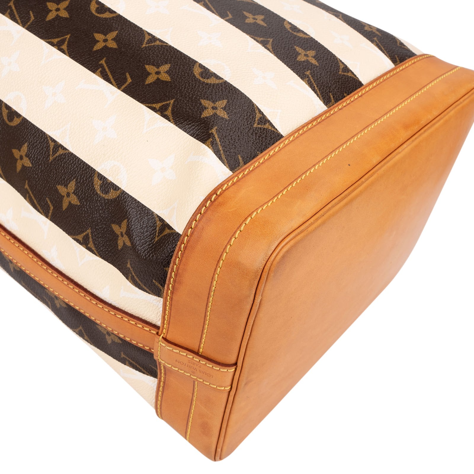Louis Vuitton Canvas Monogram Limited Rayures Sac Noé Grande Shoulder Bag
