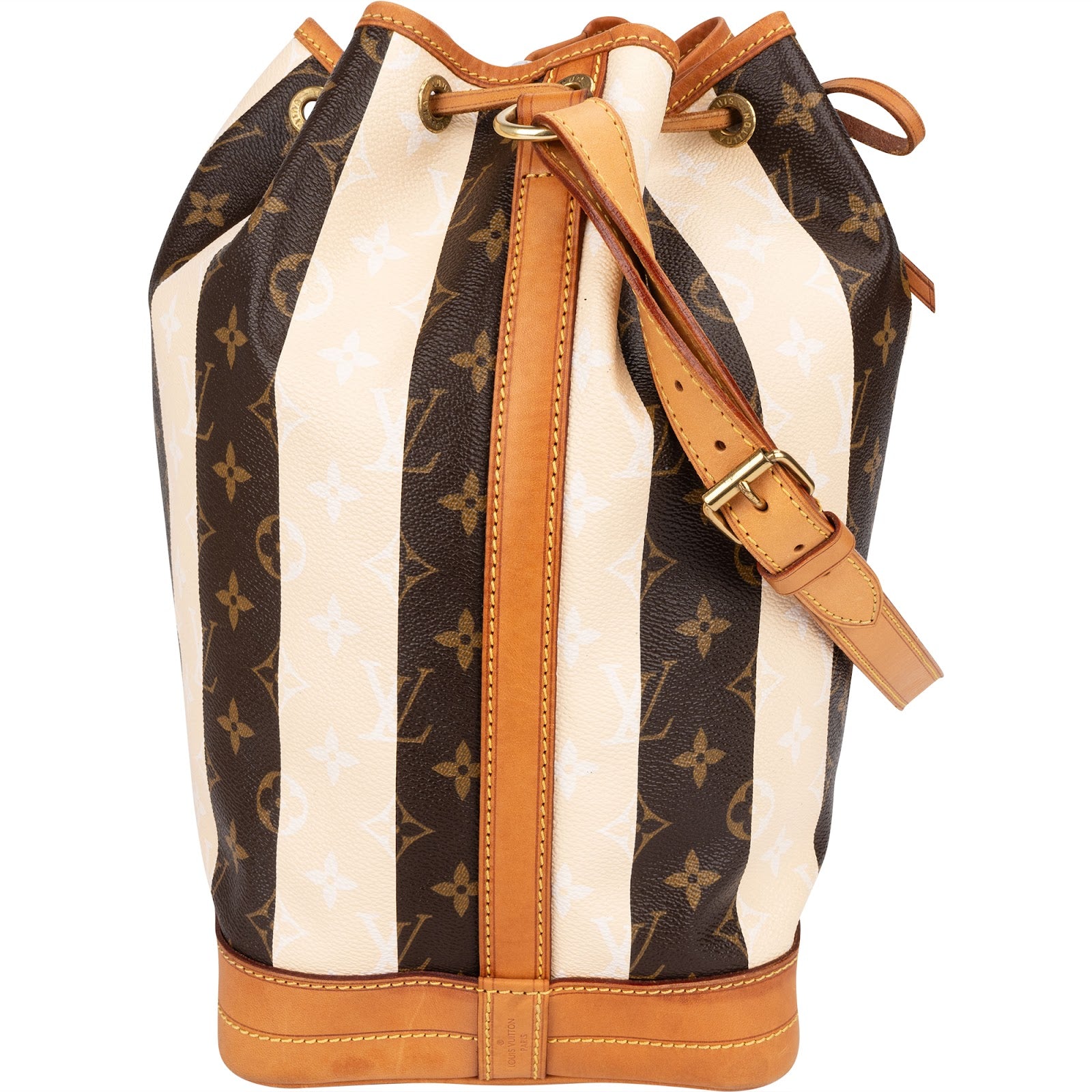 Louis Vuitton Canvas Monogram Limited Rayures Sac Noé Grande Shoulder Bag