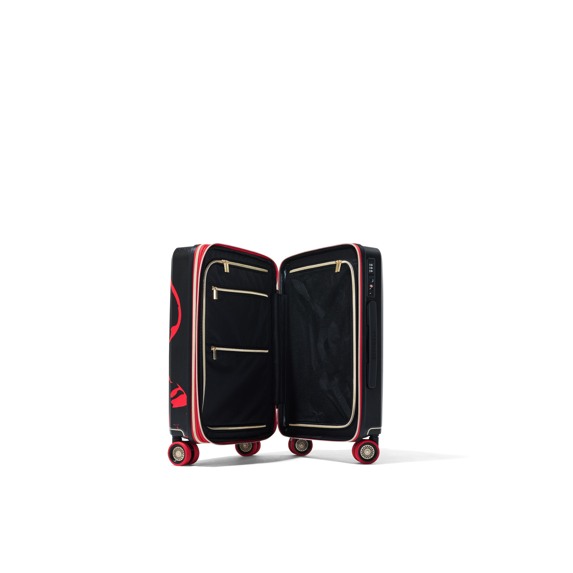 STYX Handgepäck Small (55 cm) erweiterbar - Schwarz