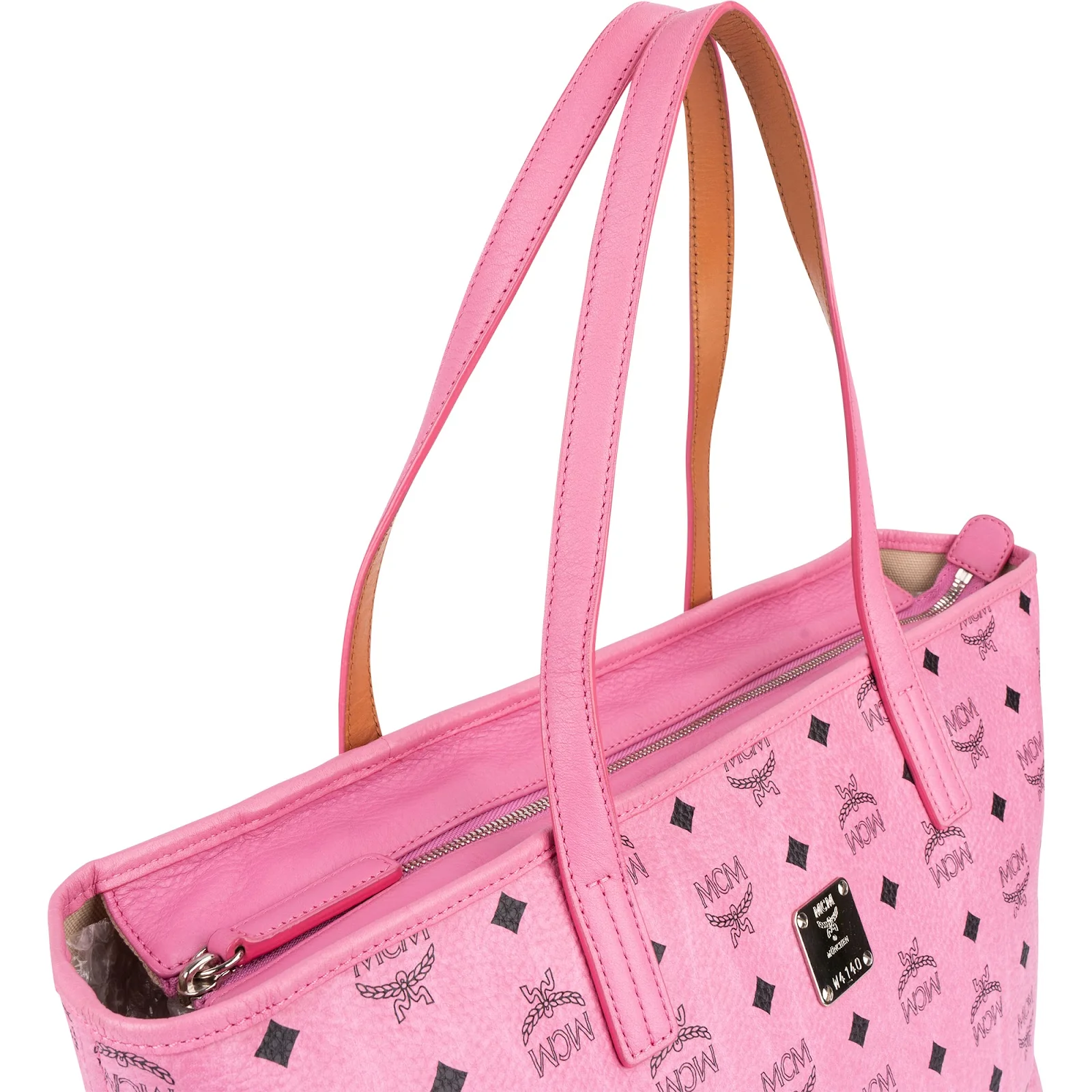 MCM Monogram Visetos Liz Shopper Shoulder Bag