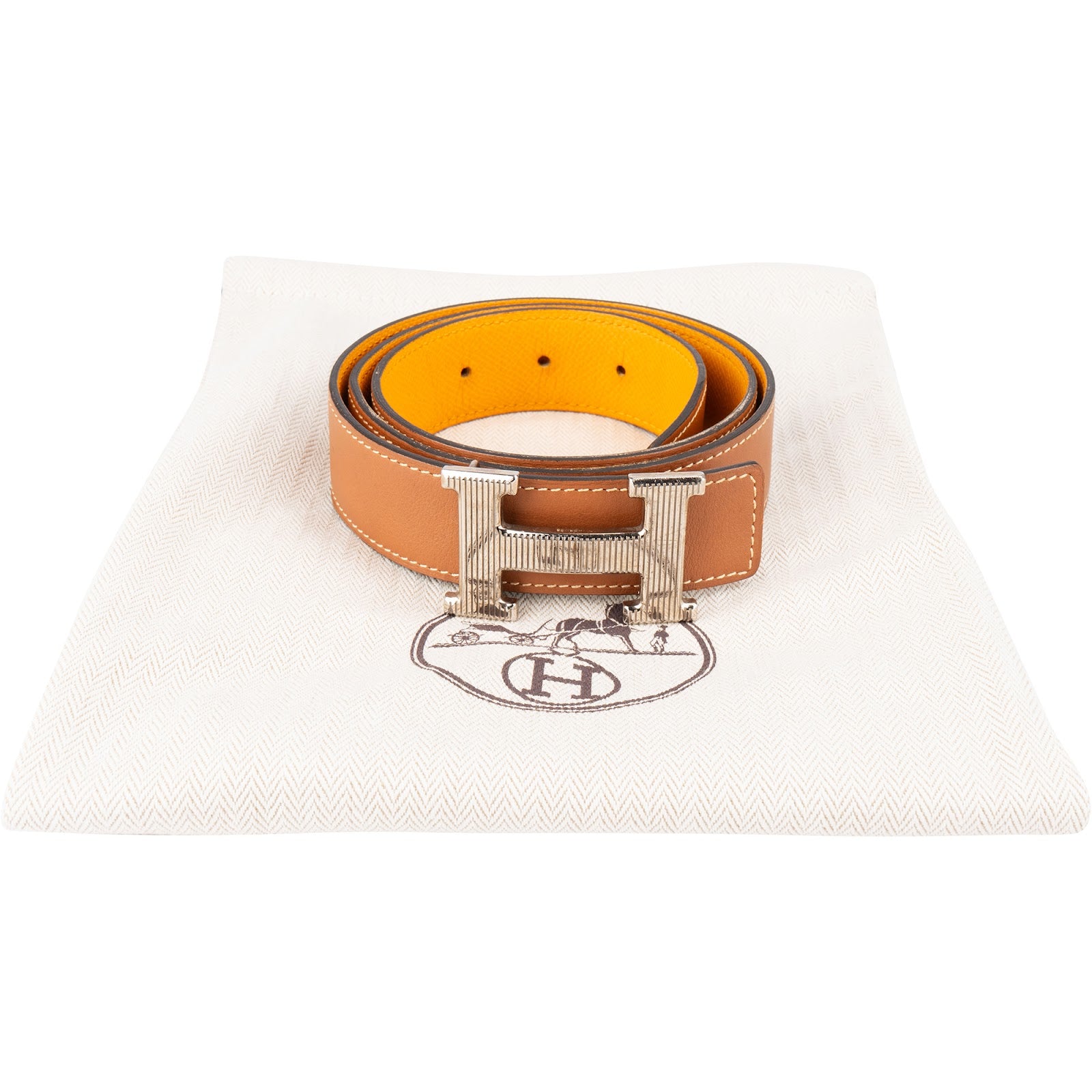 Hermès - H Reversible Gürtel (85)