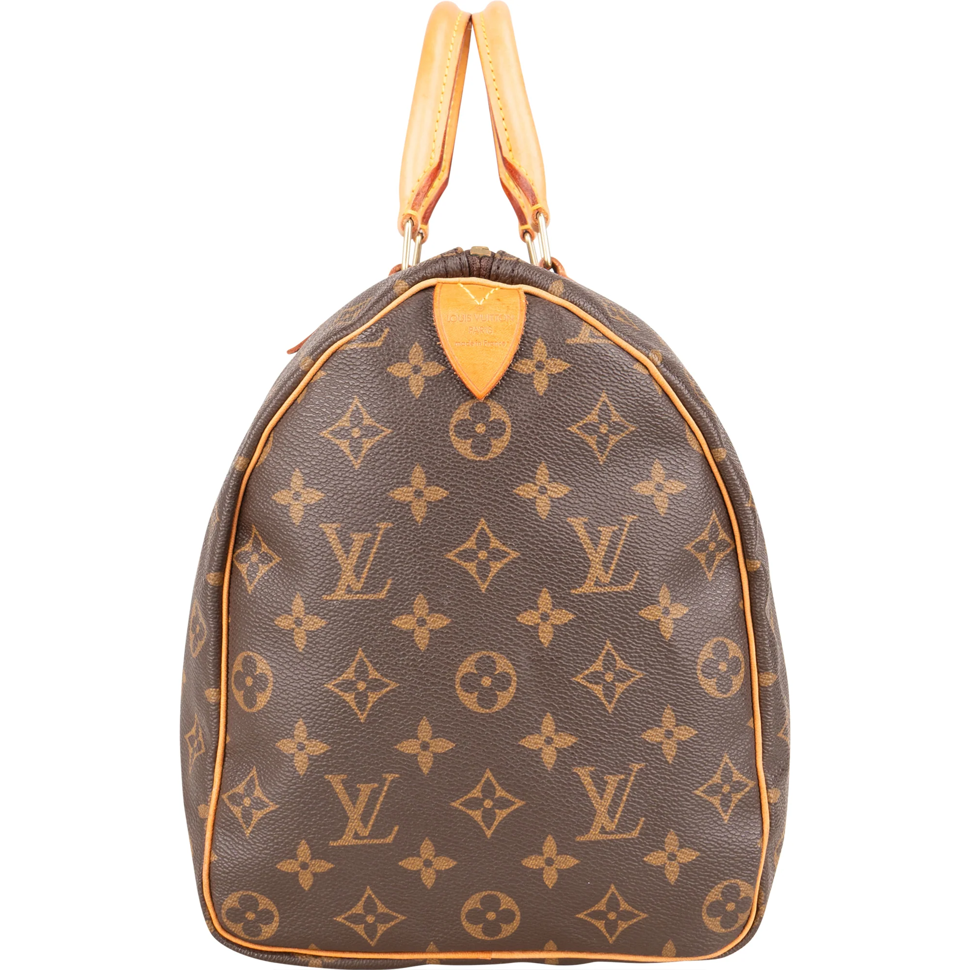 Louis Vuitton Canvas Monogram Speedy 35 Boston Bag