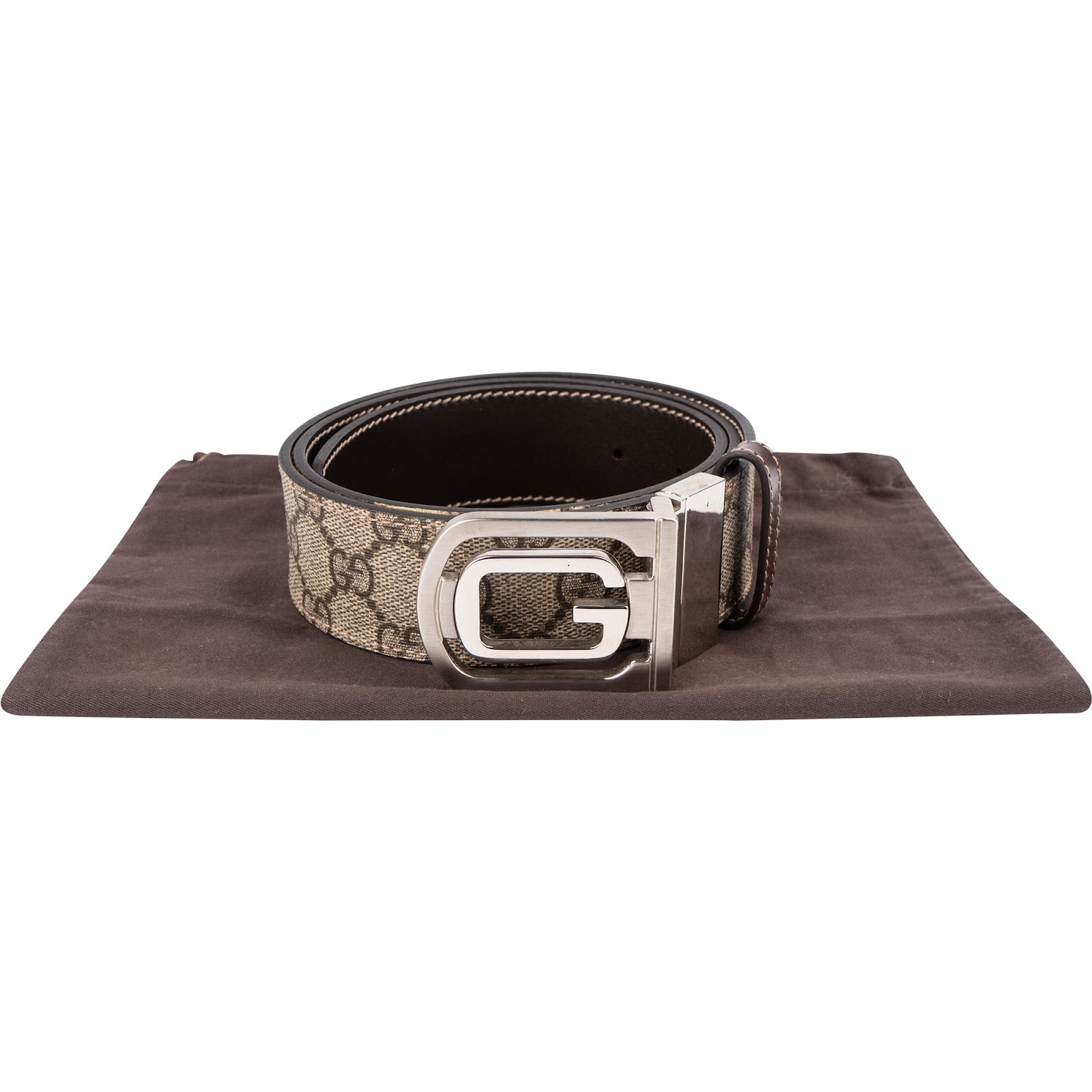 Gucci – GG Reversible G Buckle Gürtel (85/34)