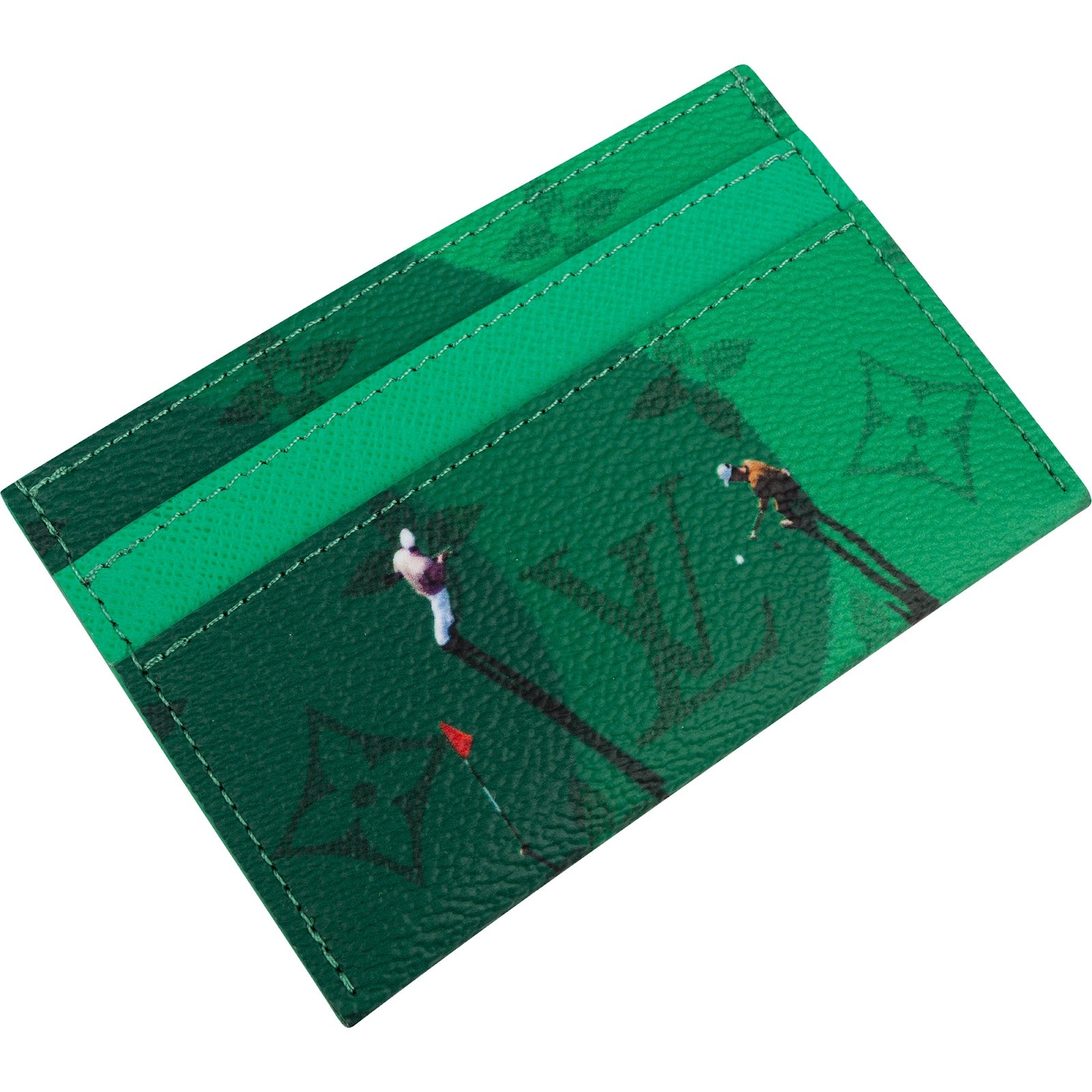 Louis Vuitton Monogram Golf Double Kartenetui