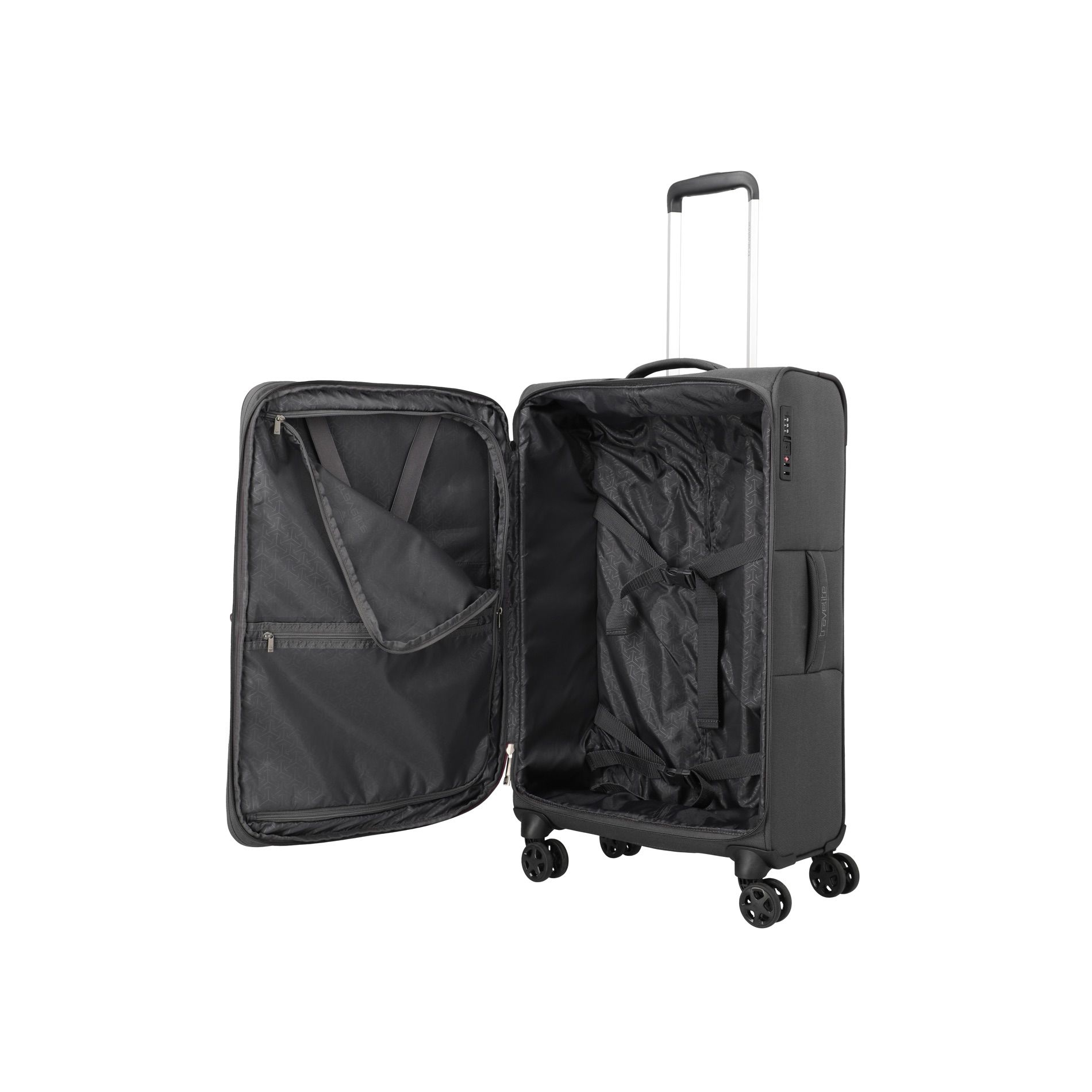 CUBIS Trolley M (72 cm) erweiterbar - Anthracite