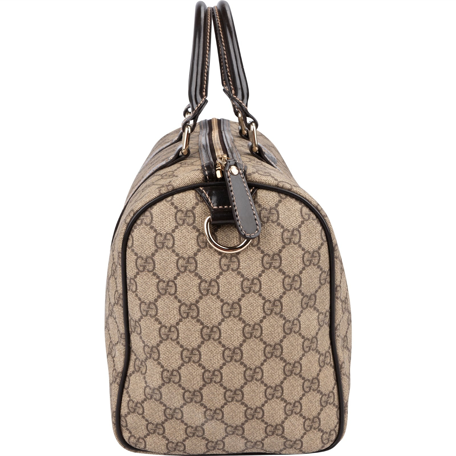 Gucci Monogram GG Supreme Canvas Joy Boston Bag