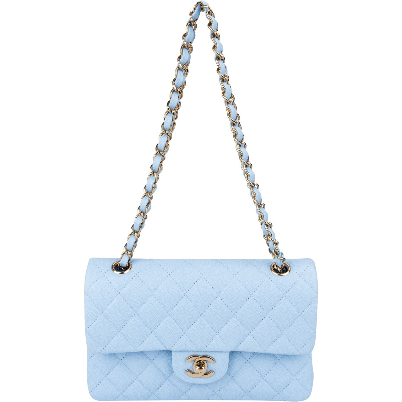 Chanel Quilted Double Flap Shoulder Bag