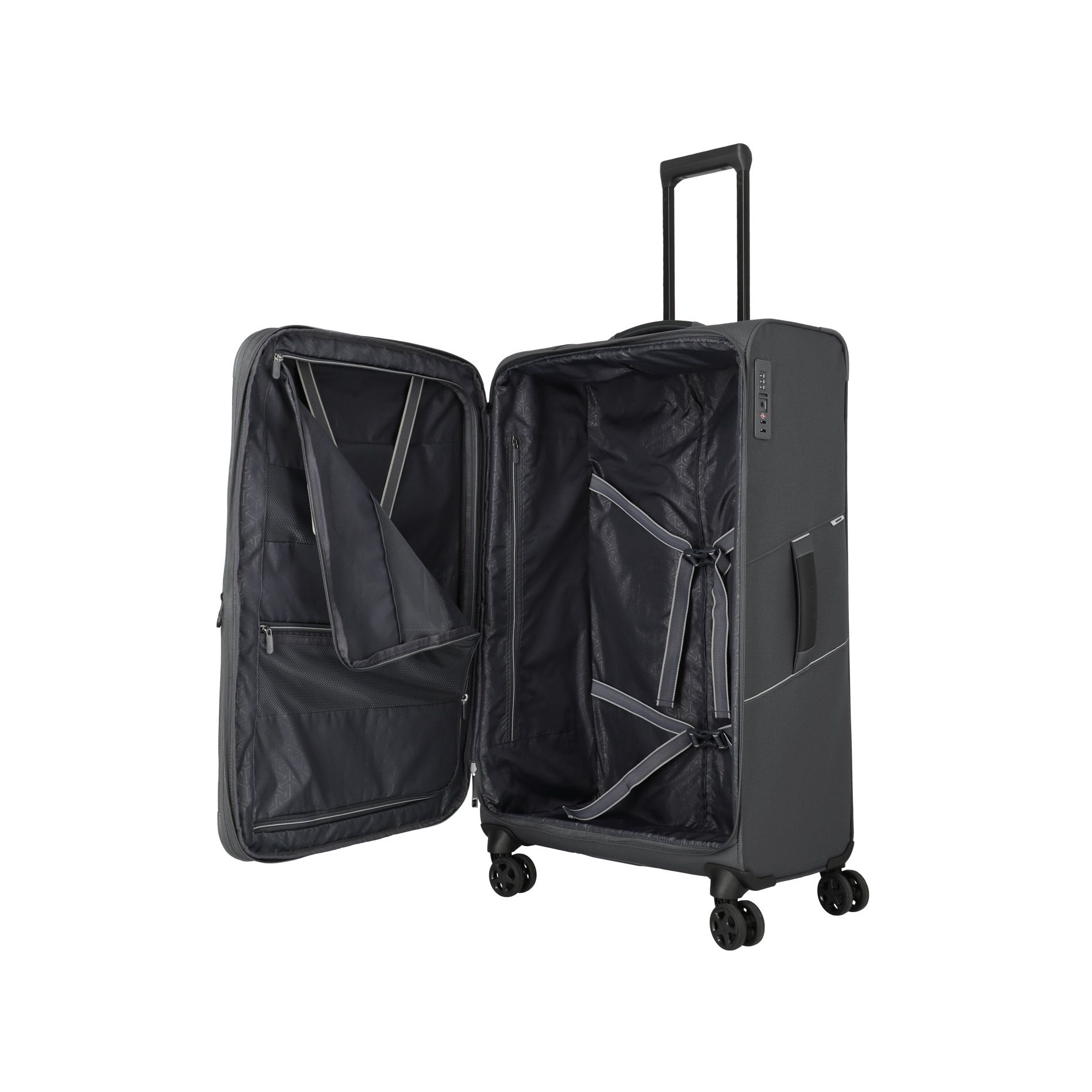 SKAII Trolley L (78 cm) erweiterbar - Anthracite