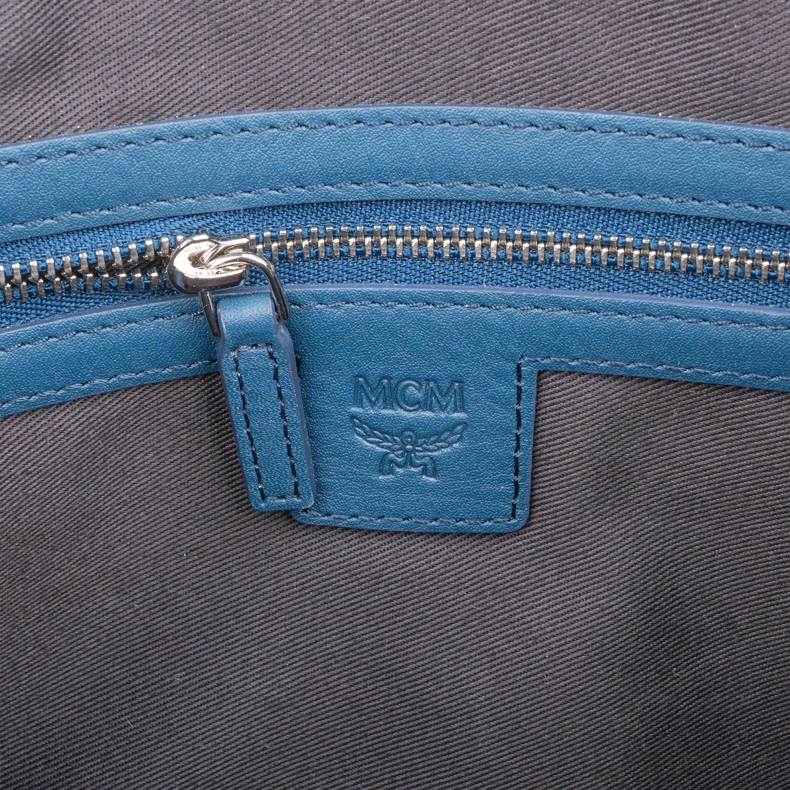 MCM Monogram Visetos Bicolor Clutch