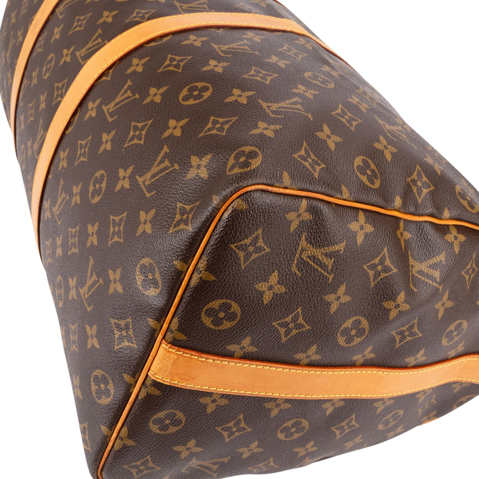 Torba podróżna Louis Vuitton Monogram Canvas Keepall 50 z paskiem na ramię