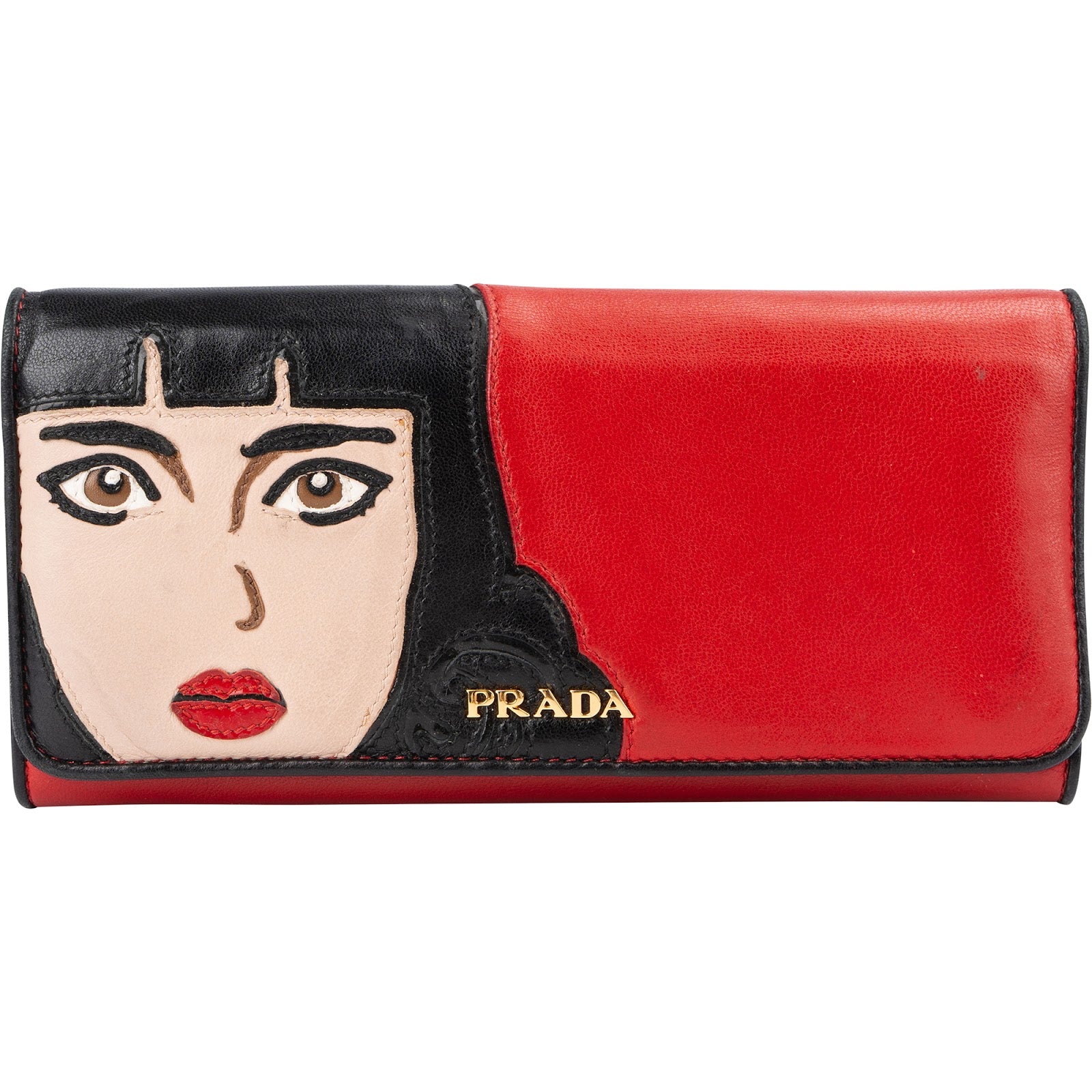 Prada - Face Continental Wallet