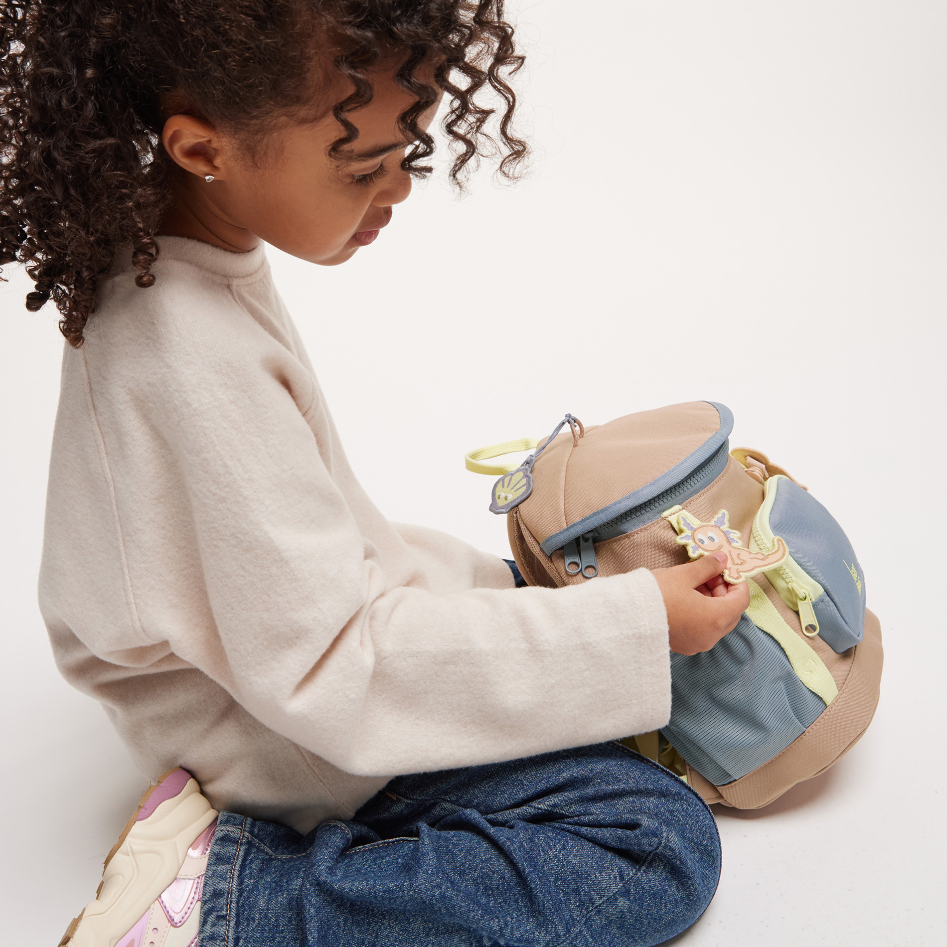 KIDS ADVENTURE PATCH SET - AXOLOTL multicolor