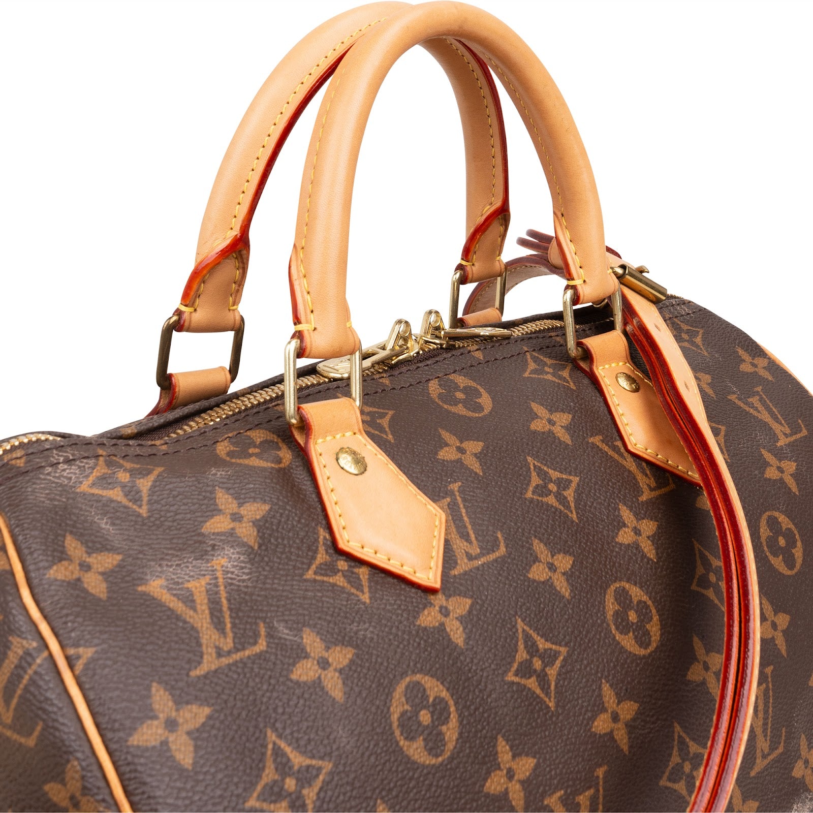 Sac à main Louis Vuitton Speedy 30 en toile Monogram à bandoulière