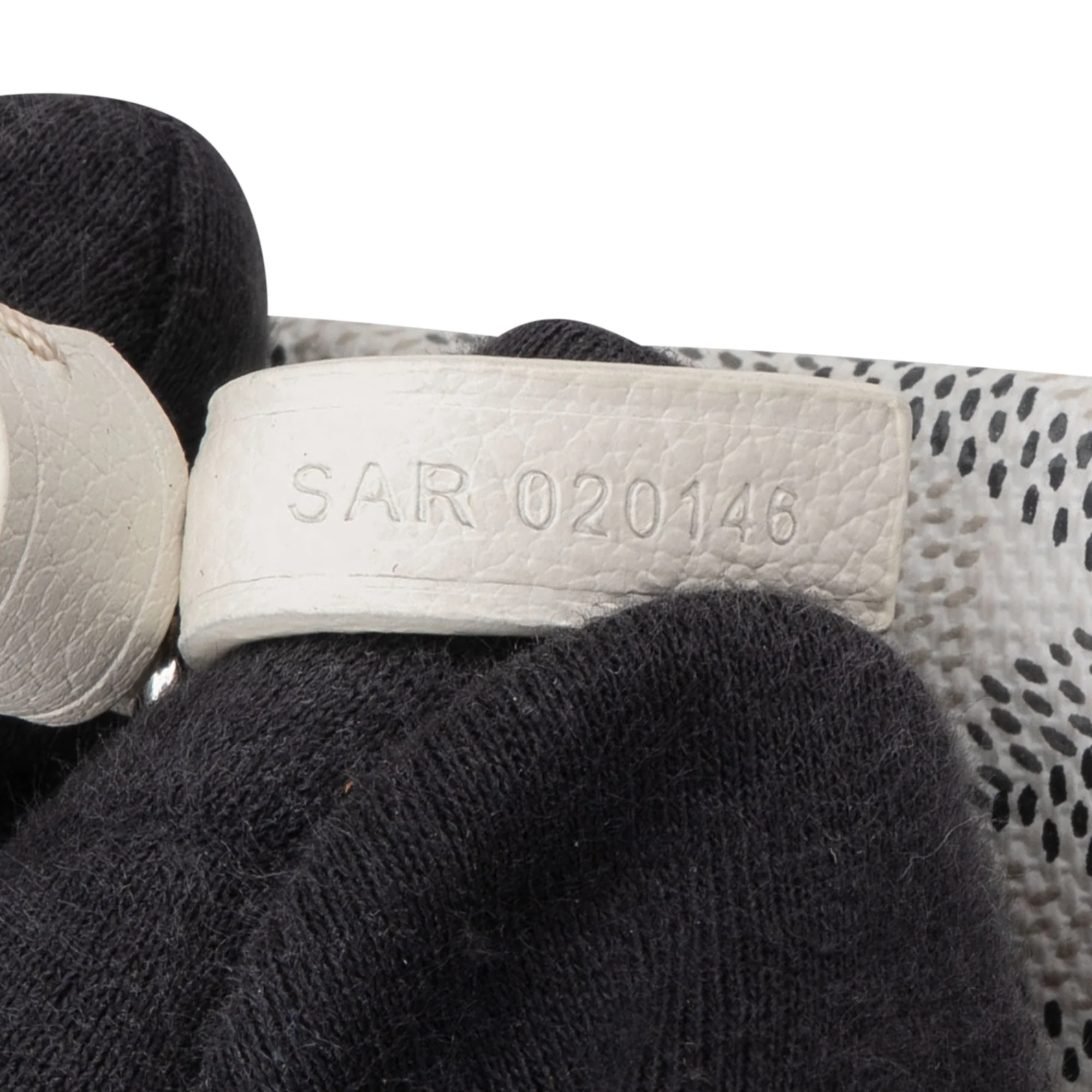 Goyard White Goyardine Monogram Saint Louis PM Shoulder Bag