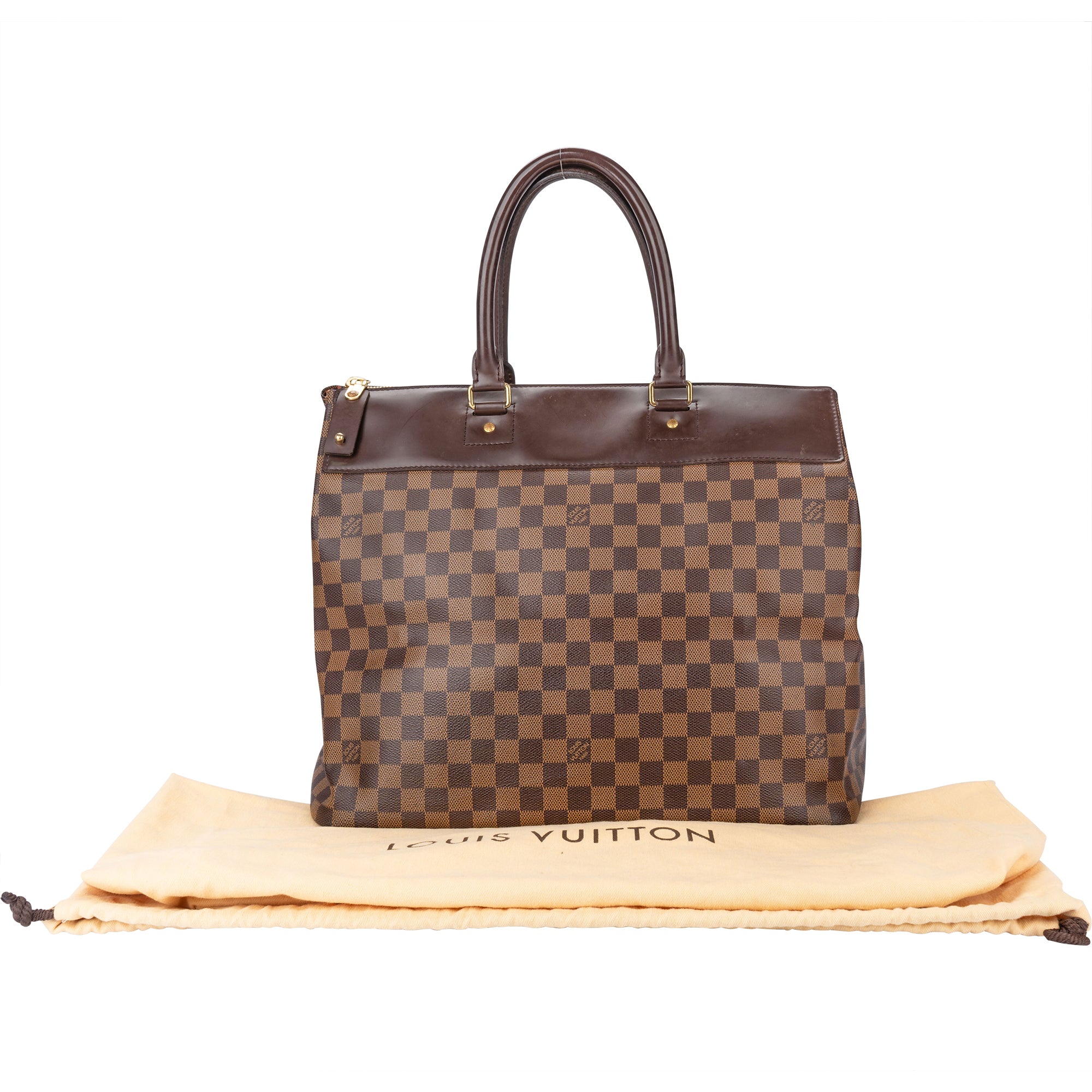 Louis Vuitton Damier Ebene Monogram Greenwich PM Travel Bag