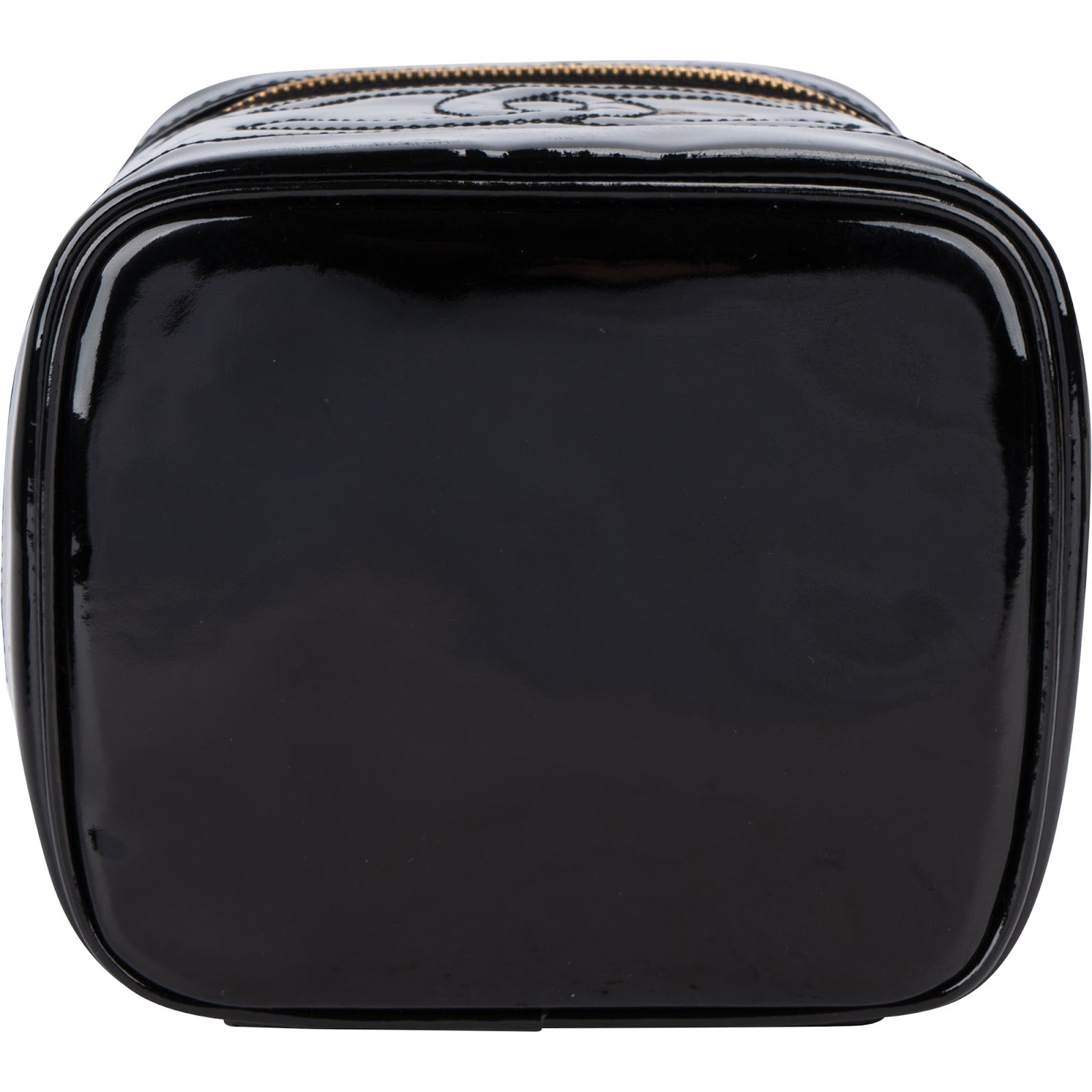 Chanel Patent Leather CC Vanity Case Handbag
