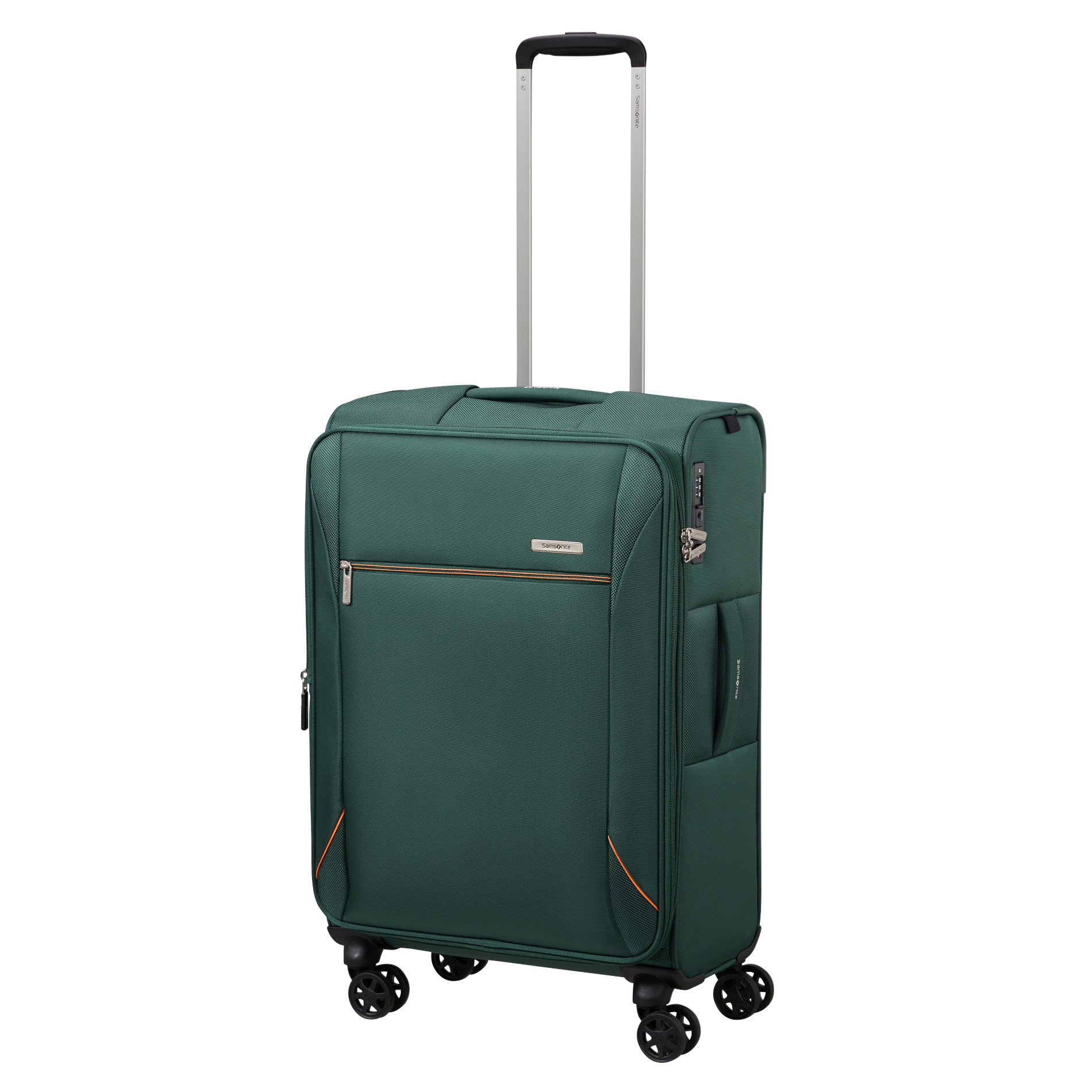 BASE BREEZE Trolley M (67 cm) erweiterbar - DARK GREEN