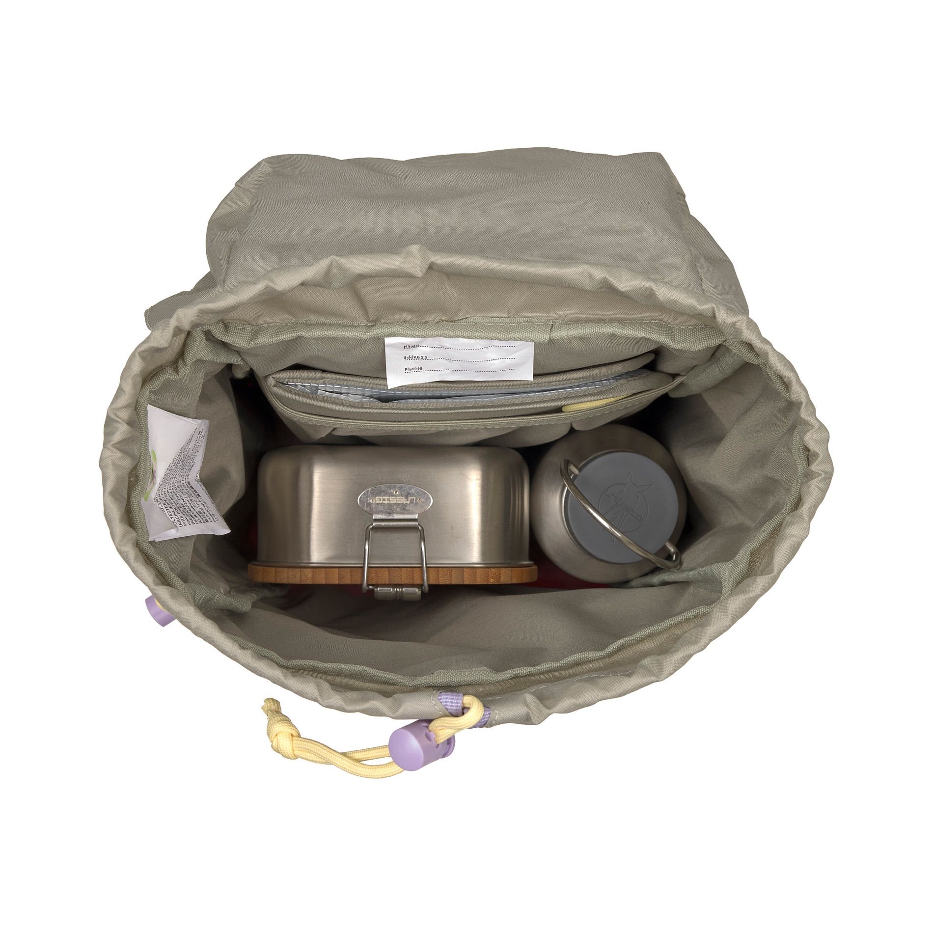 Mini Outdoor Backpack Happy Trails - frog