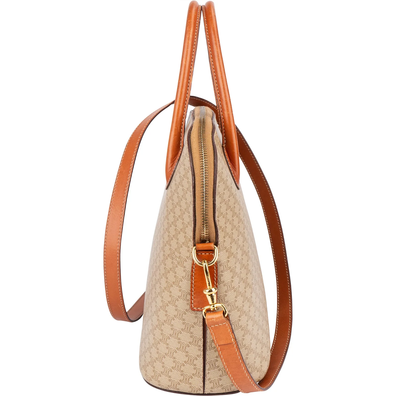 Celine Macadam Monogram Dome Handbag