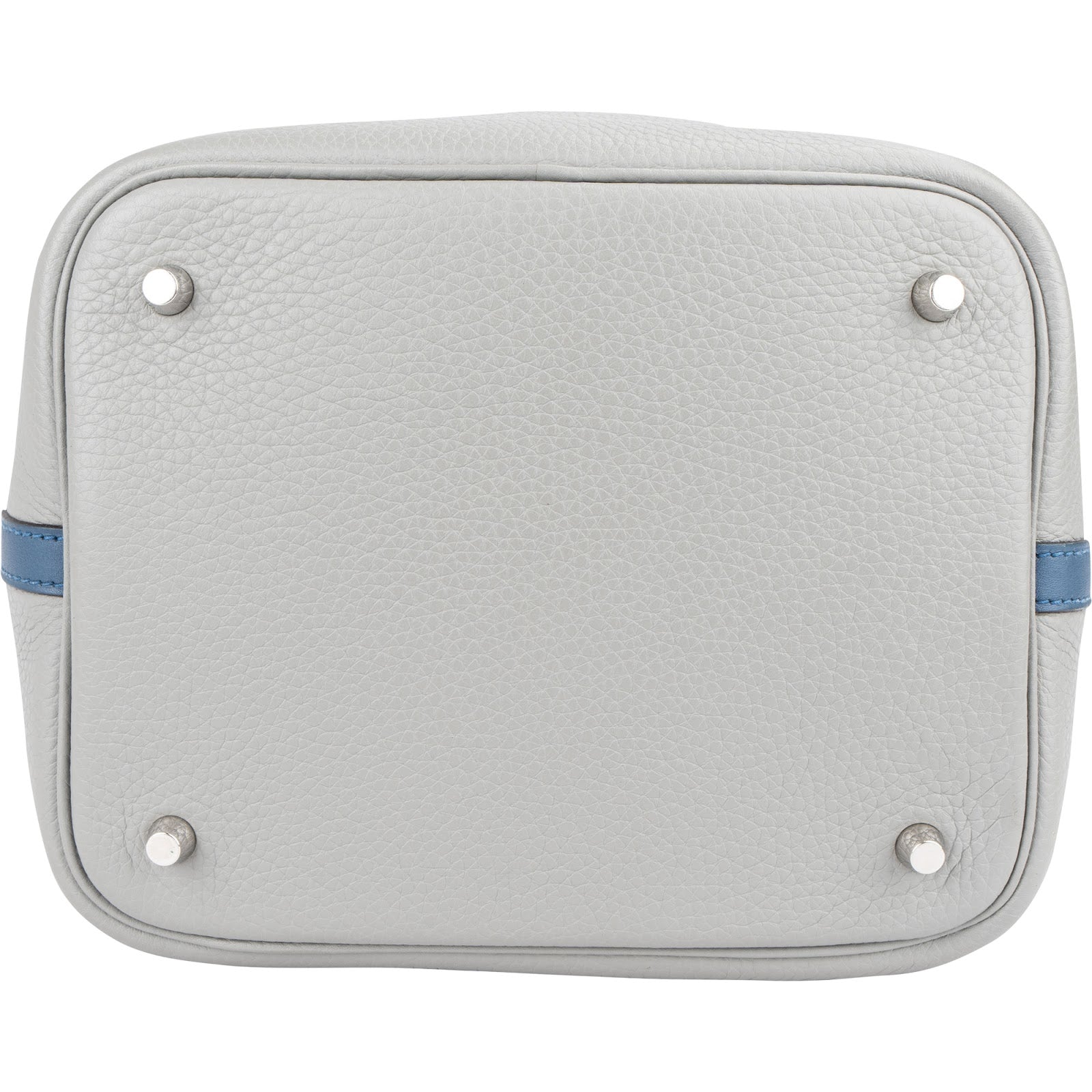 Hermès Taurillon Clemence Bicolor Picotin Lock 22 (MM) Handbag