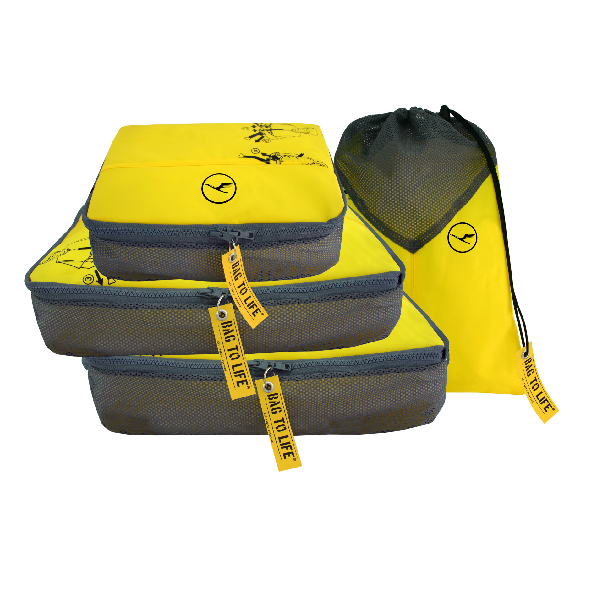 Easy Packing Set - gelb