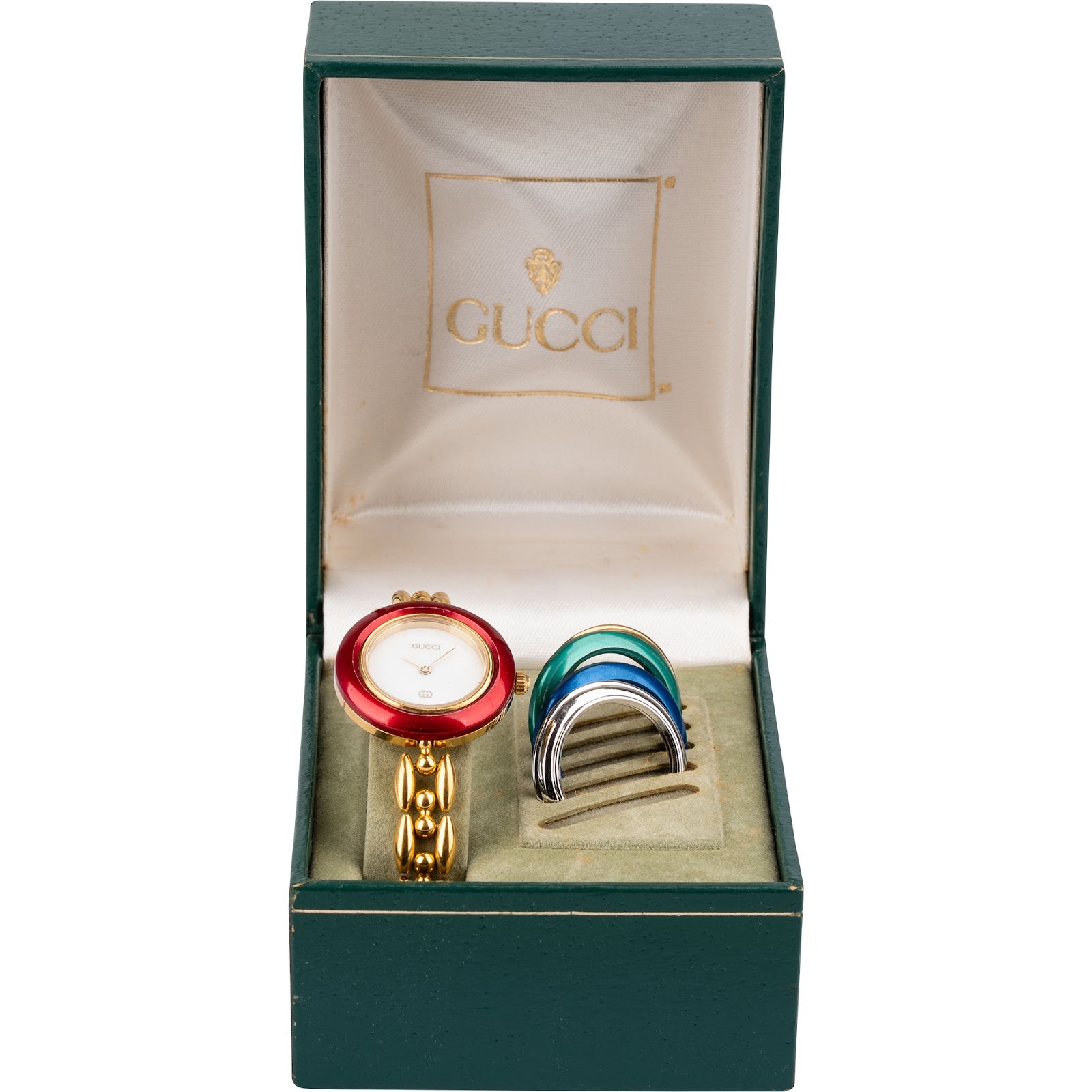 GUCCI – 1100L Change Bezel-polshorloge