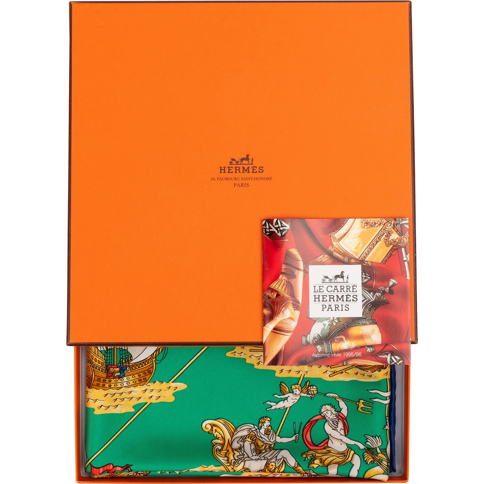 Hermès Voiles de Lumiere Silk Carre 90 Tuch