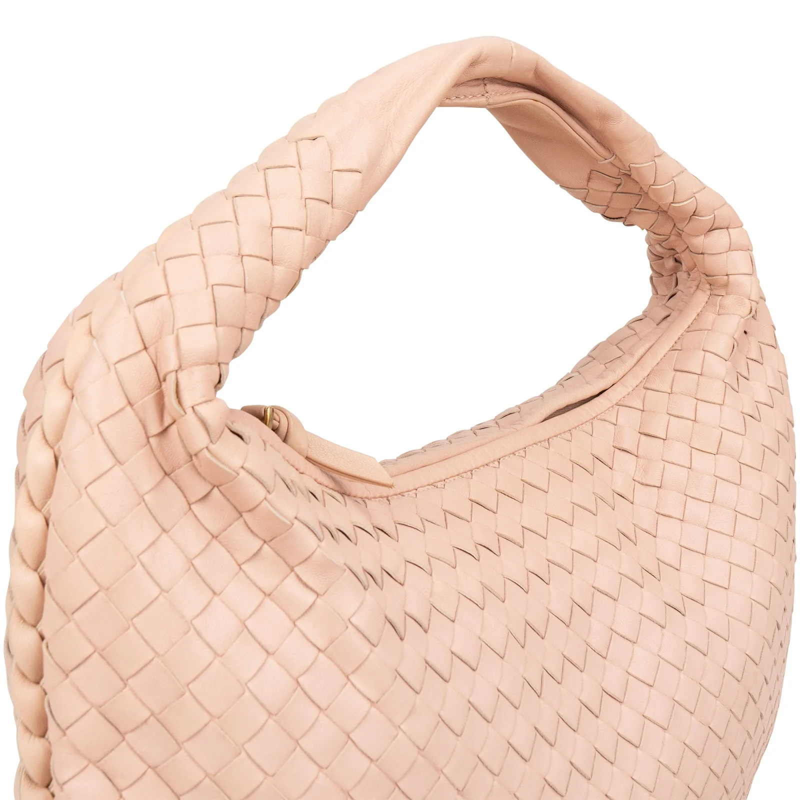 Bottega Veneta Intrecciato Leather Belly Hobo Shoulder Bag