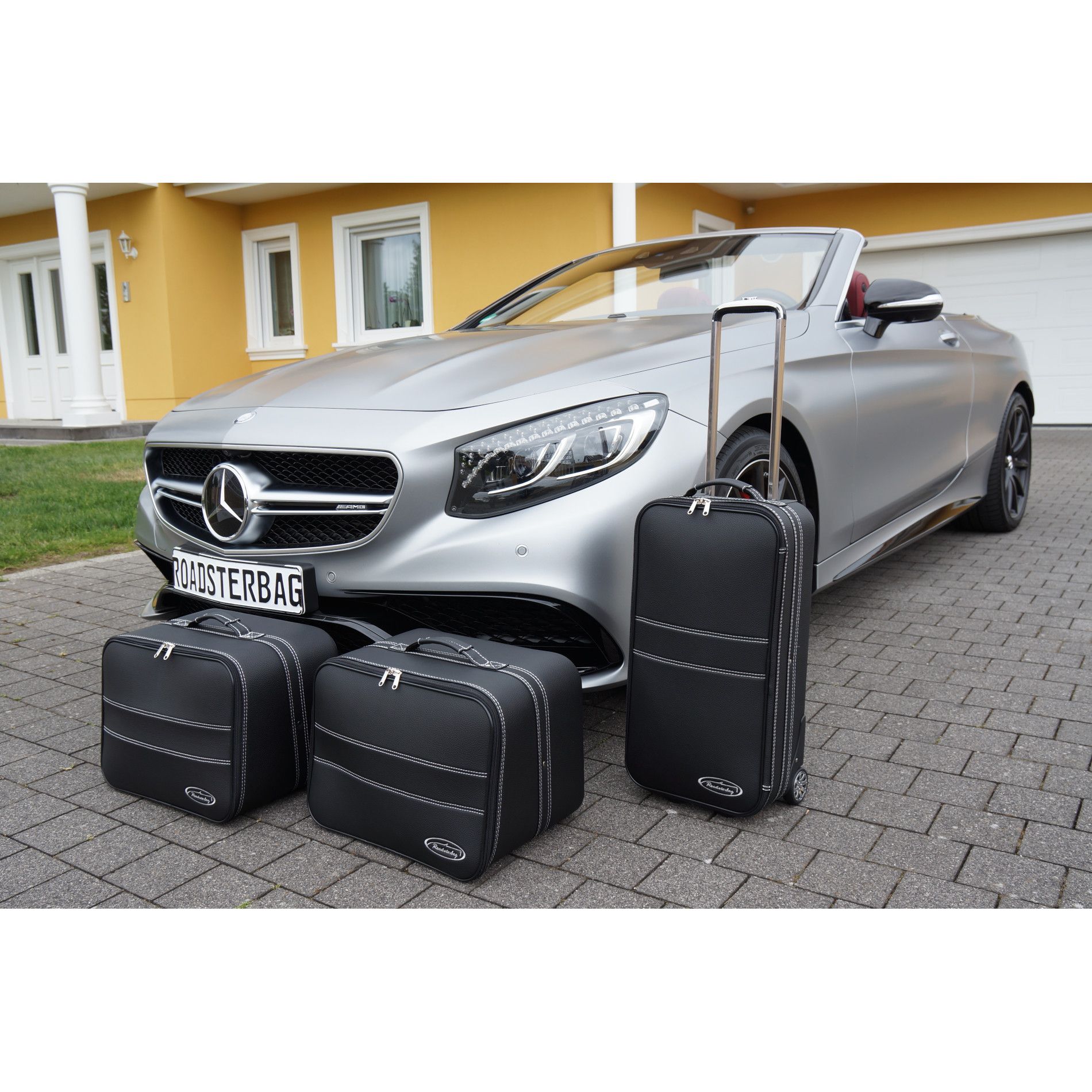 S-Klasse Cabrio mit Soundsystem (EU A217 ab 2015) Kofferset Kofferraum 3-tlg.