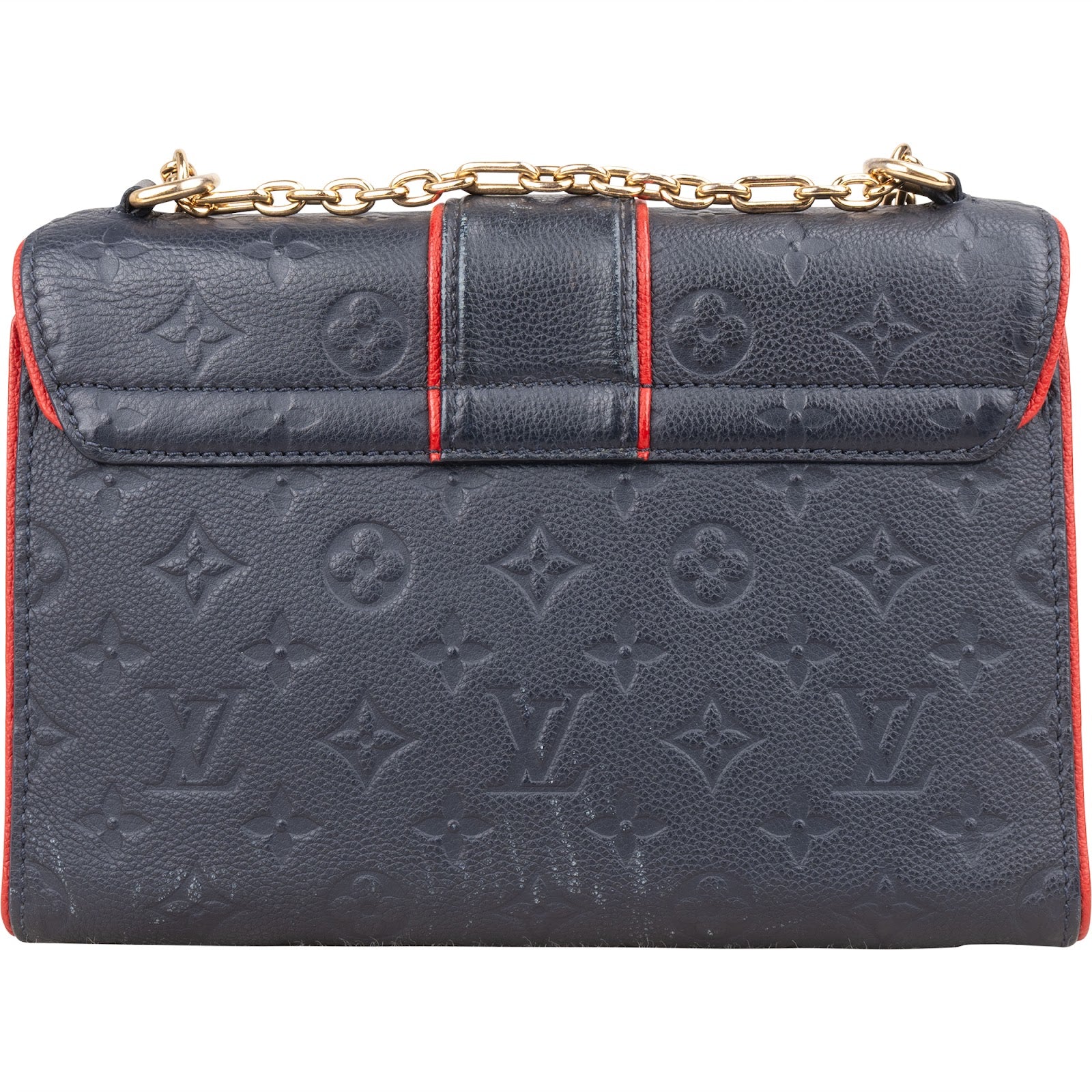 Louis Vuitton Leather Monogram Empreinte Saint Sulpice PM Crossbody Bag