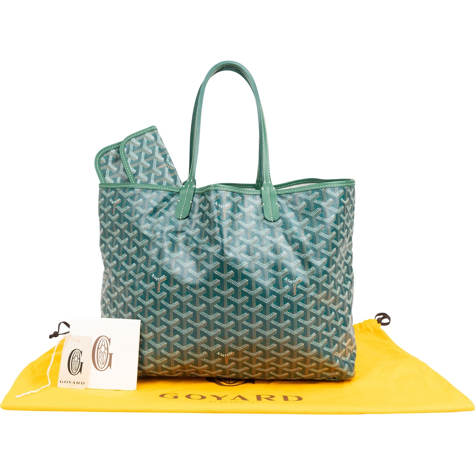 Goyard Goyardine Monogram St. Louis PM Shoulder Bag