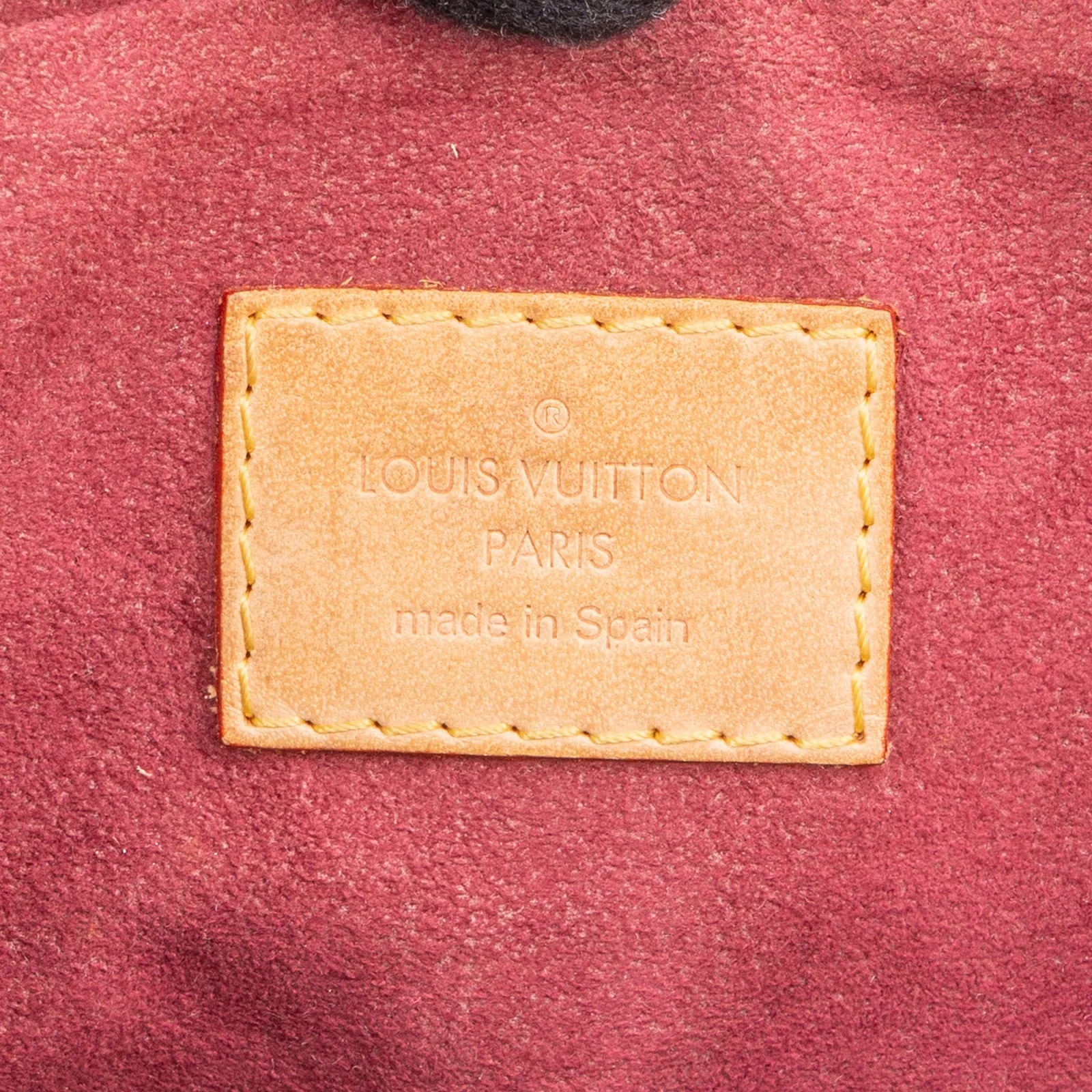 Louis Vuitton Monogram Canvas Pallas MM Handbag