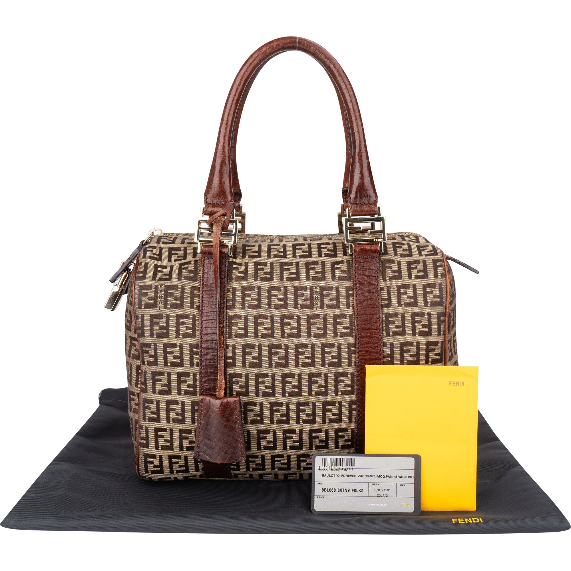 Torba Fendi FF Monogram Forever Boston