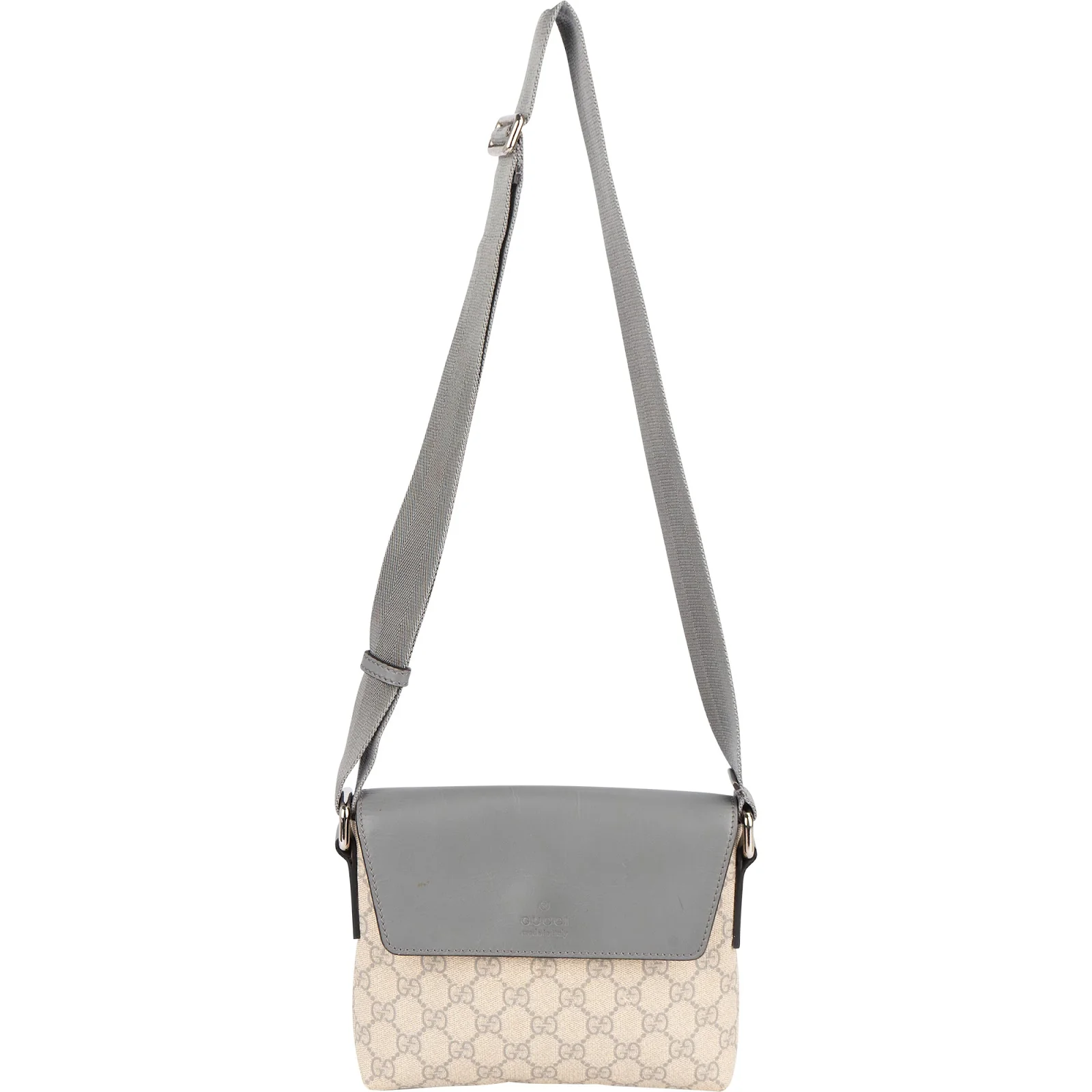 Gucci Monogram GG Supreme Canvas Crossbody Bag