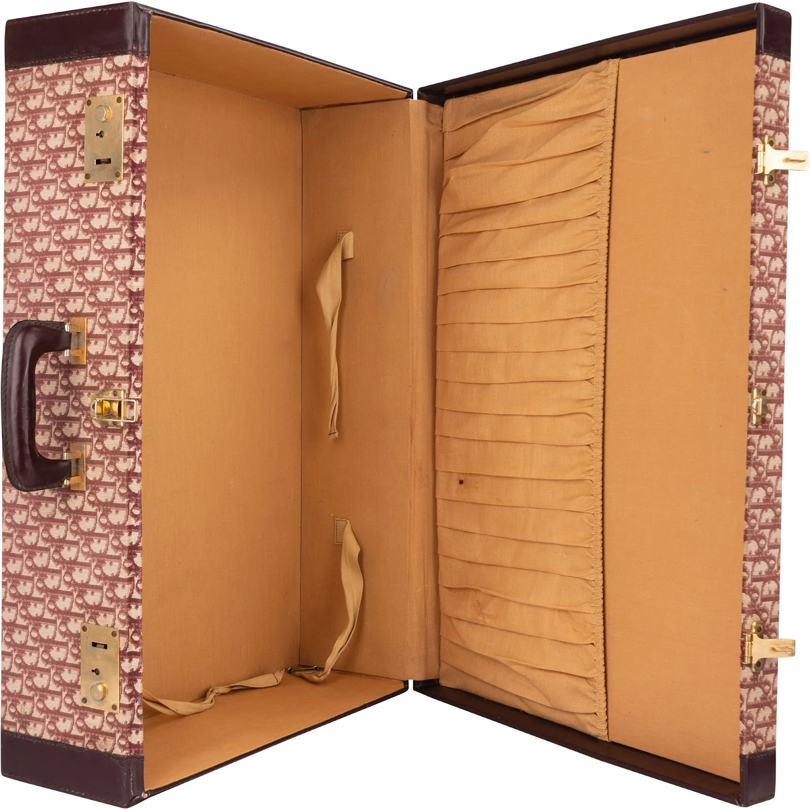 Christian Dior Trotter Monogram Vintage Suitcase Trio Tower