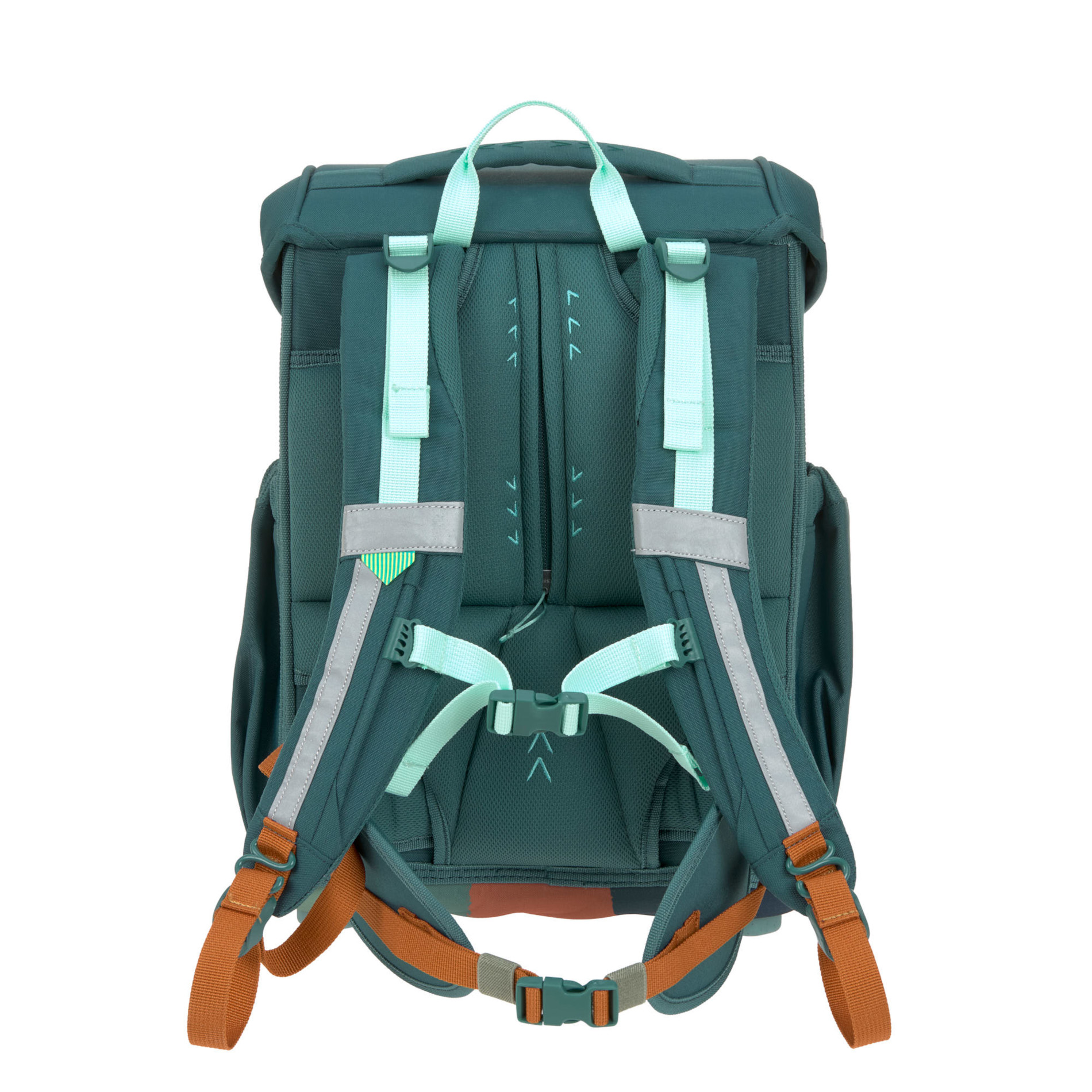 School Set Slim Unique Schulranzenset 6tlg. - dark green